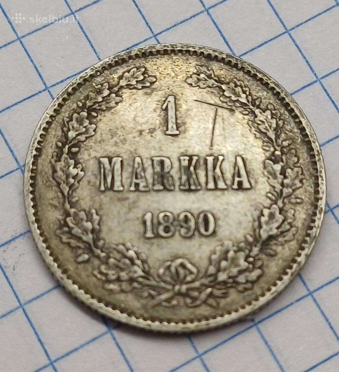 1890 m markė Suomija