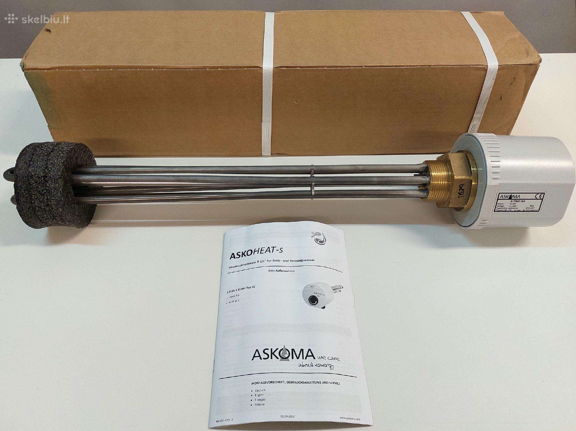 Askoma Askoheat kaitinimo elementas, tenas, 4,5 kw