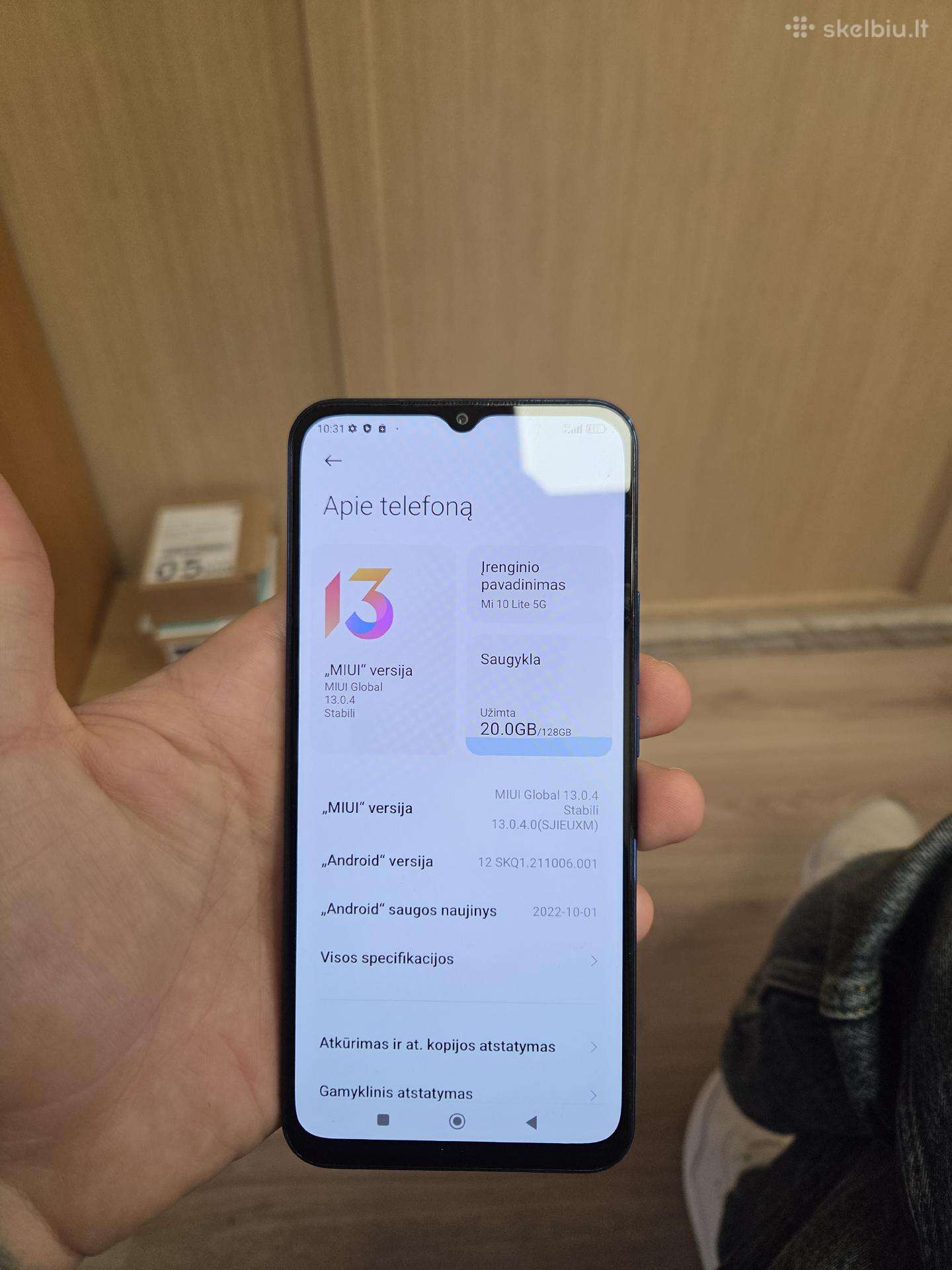 Xiaomi Mi 10 lite 5G, 8/128gb