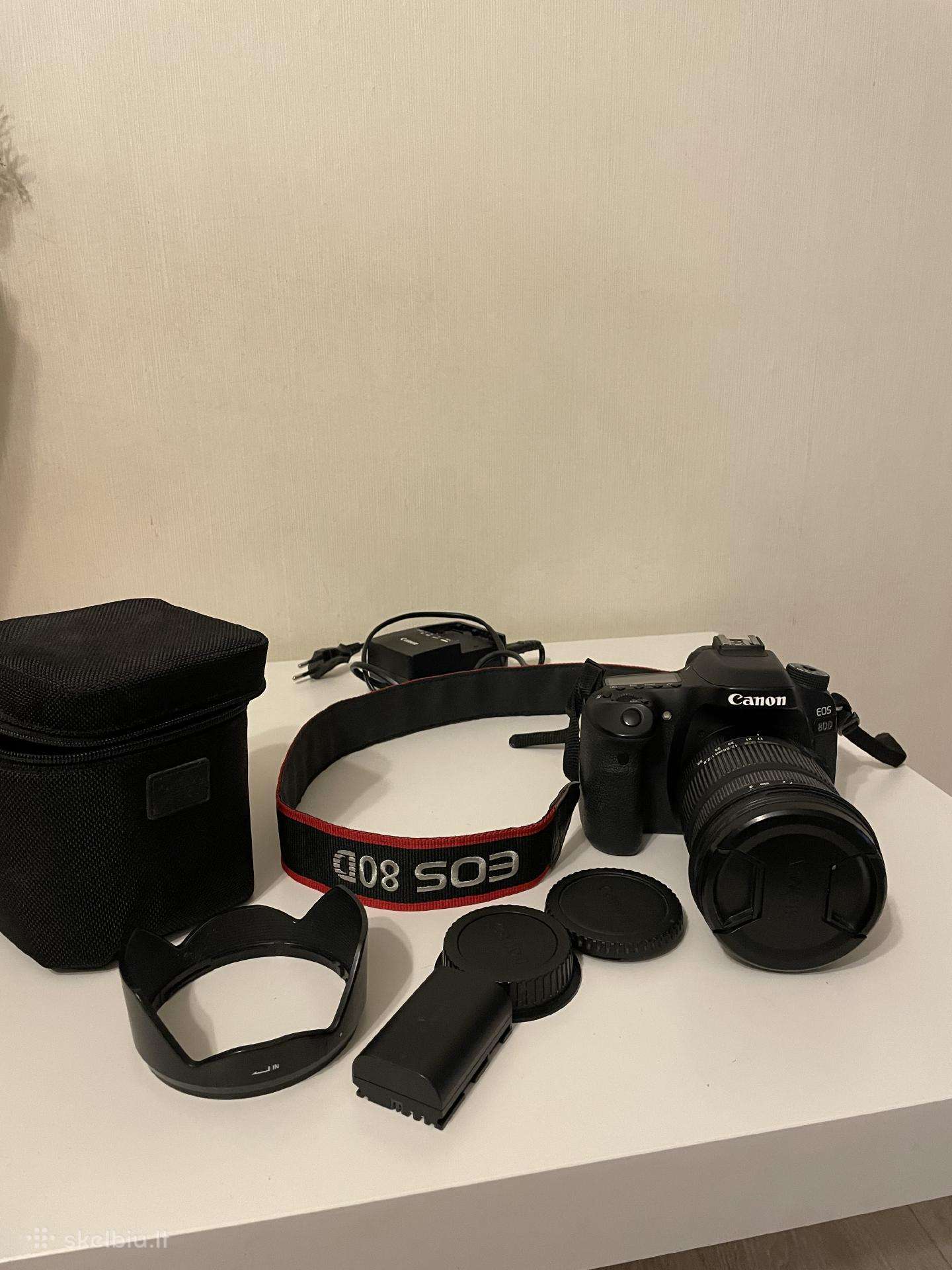 Canon EOS 80d + Sigma 17–50mm f/2.8