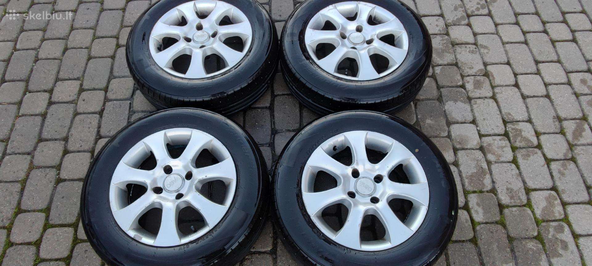 Citroen/peugeot ratlankiai R15 Pcd 4x108 Cb 65.1mm