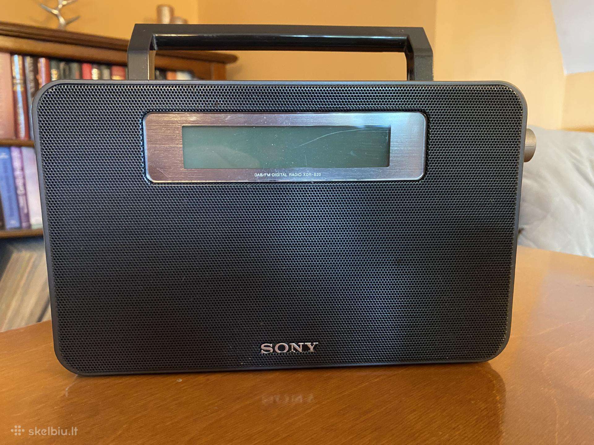 Sony Xdr-s20 skaitmeninis Dab ir Fm radijo imtuvas