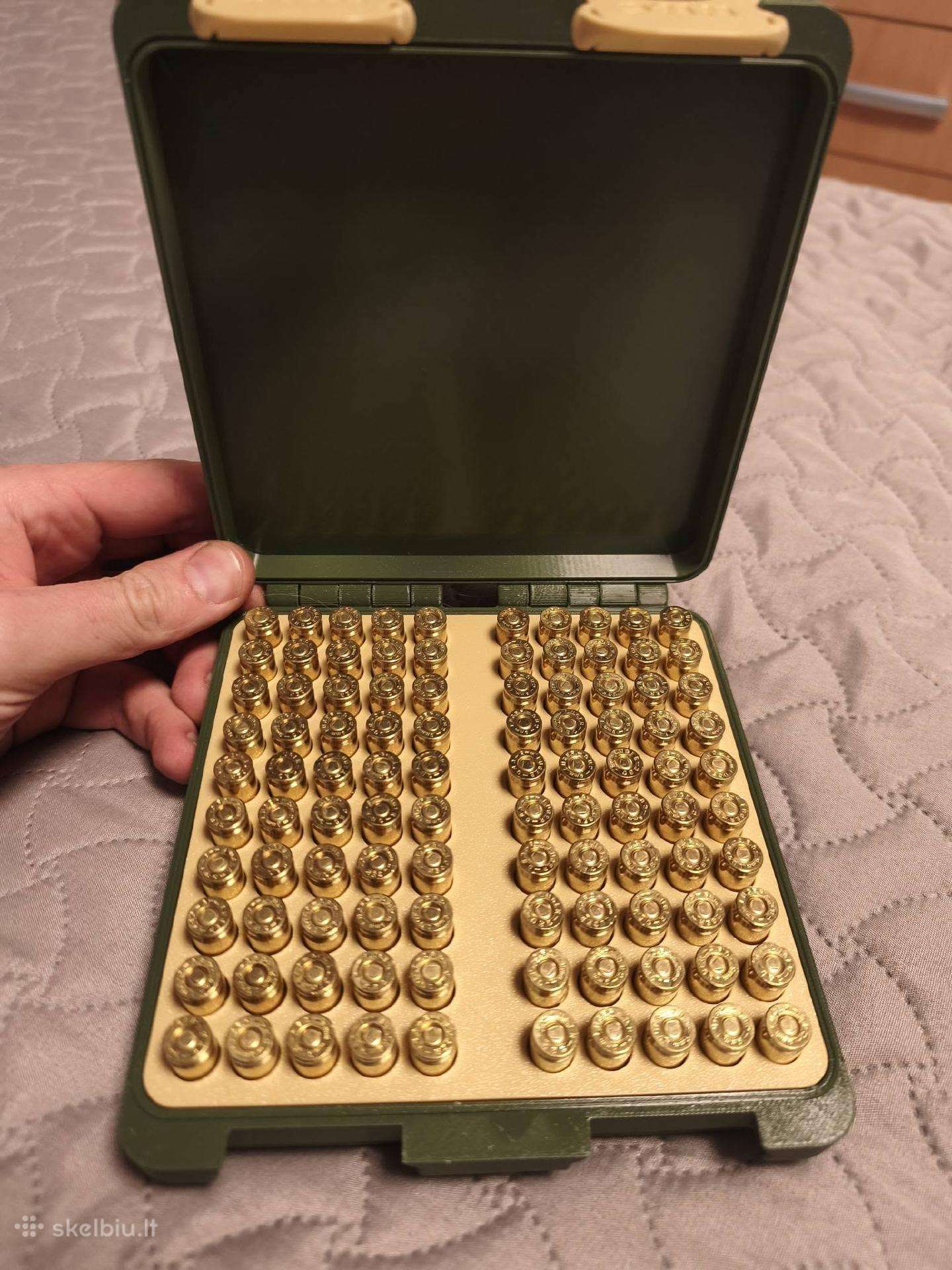 9x19 Luger šoviniu dėžutė