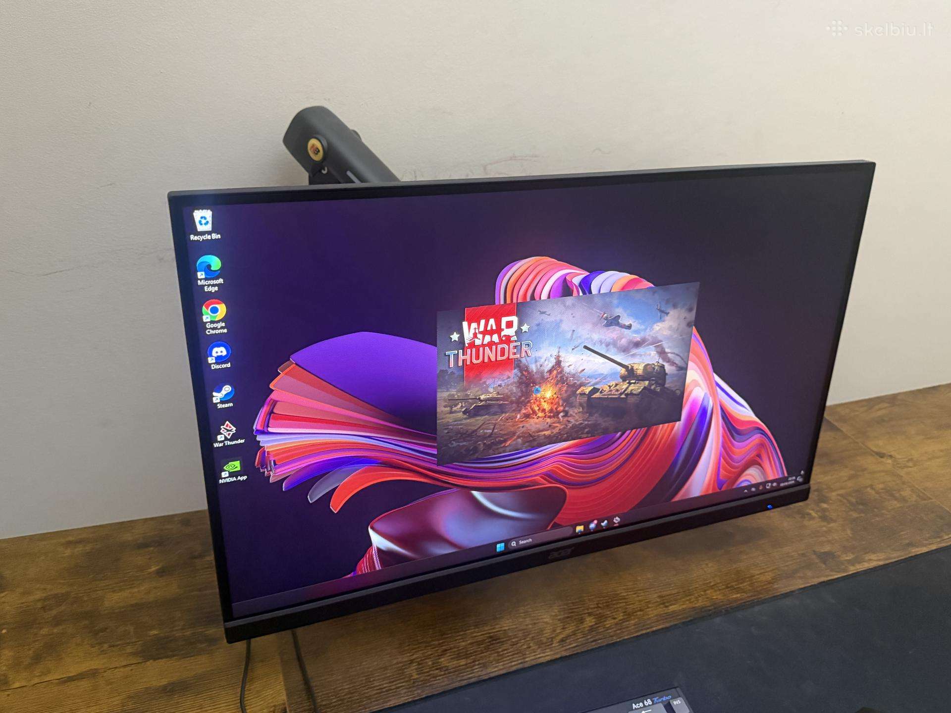 Parduodamas 520hz Fhd ips monitorius