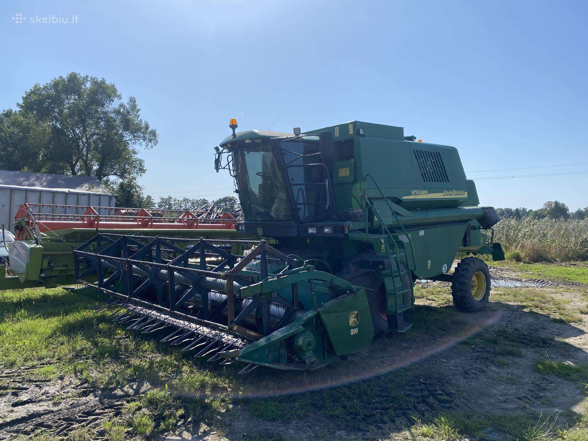 Javų kobainas Johndeere 1450 Cws