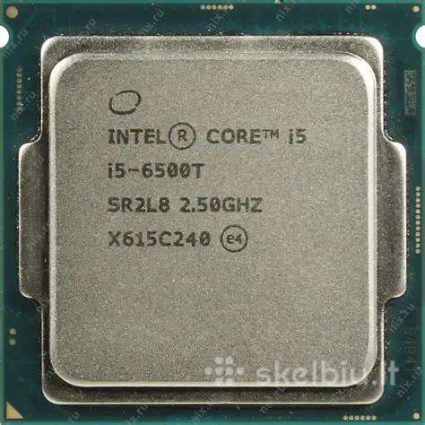 Cpu Intel i5-6500t