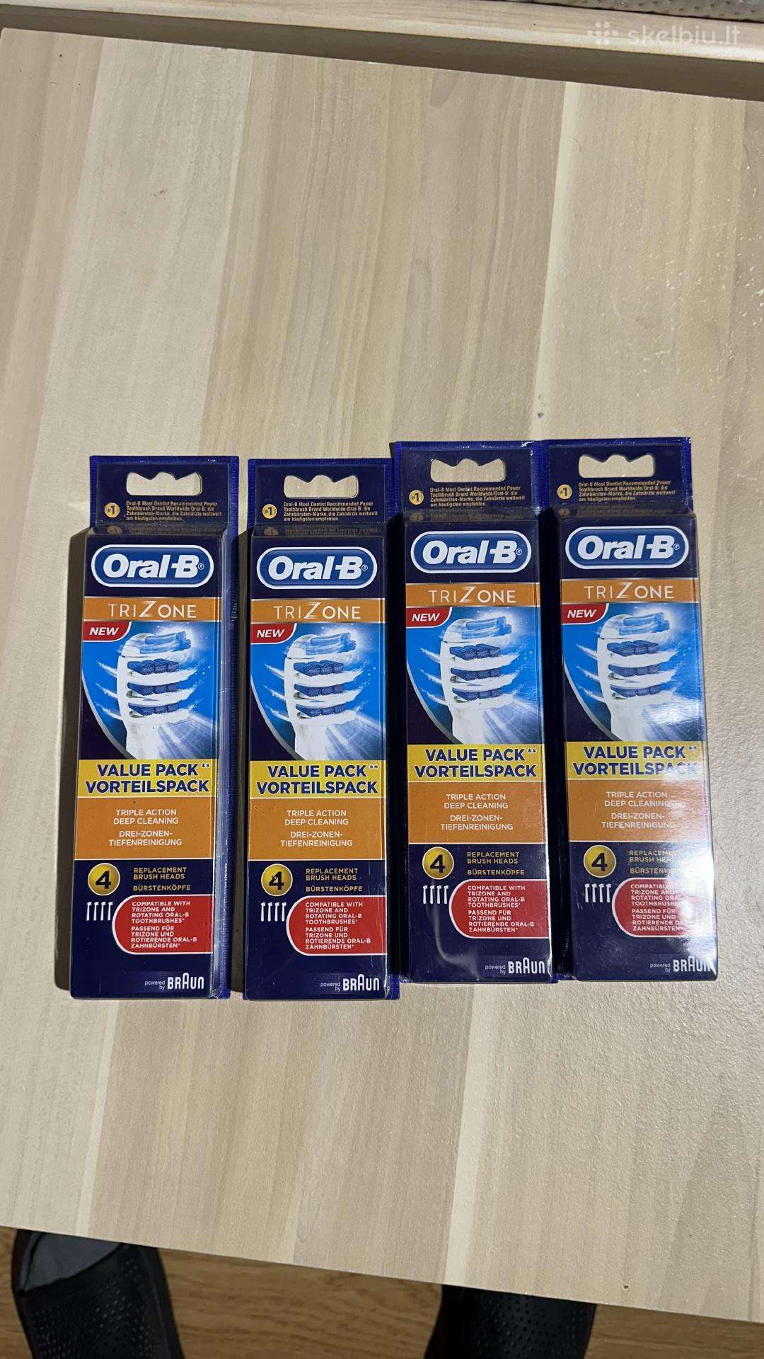 Braun Oral-b Trizone elektrinių šepetėlių galvutės