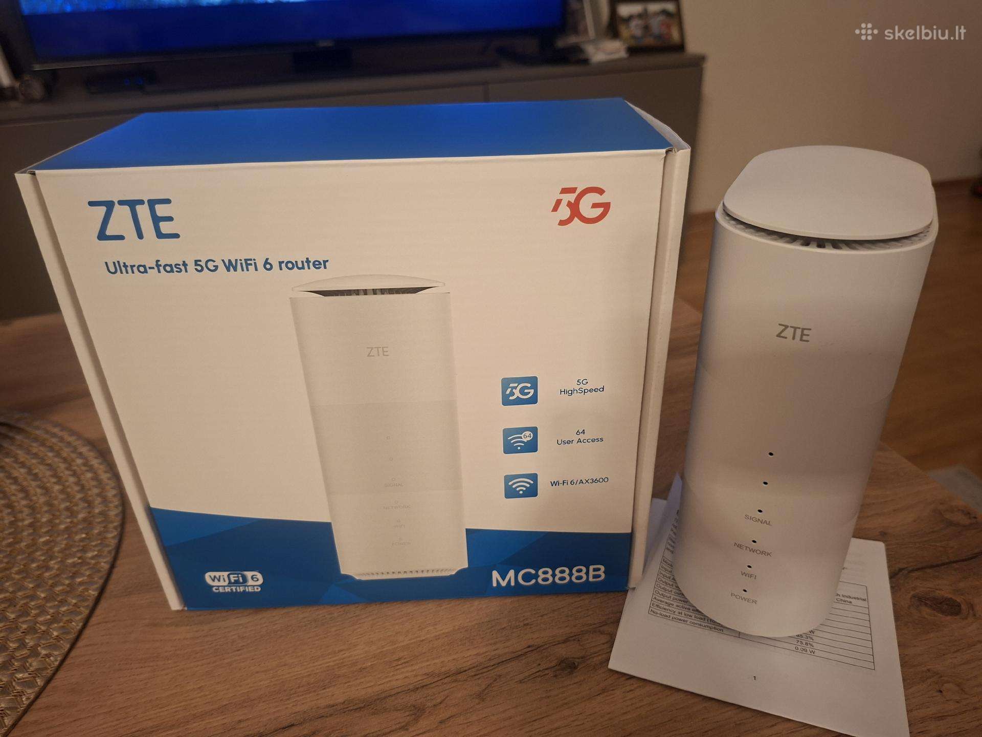 Parduodu apynaujį maršrutizatorių Zite Mc888b