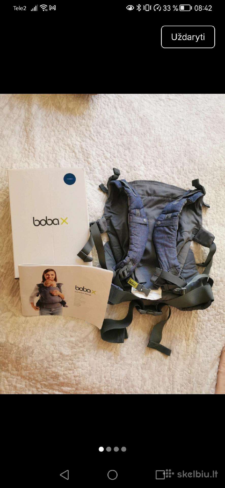 Boba X nešioklė