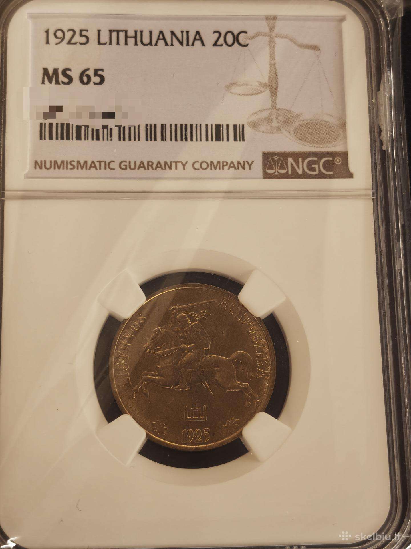 1925 m. 20 centų