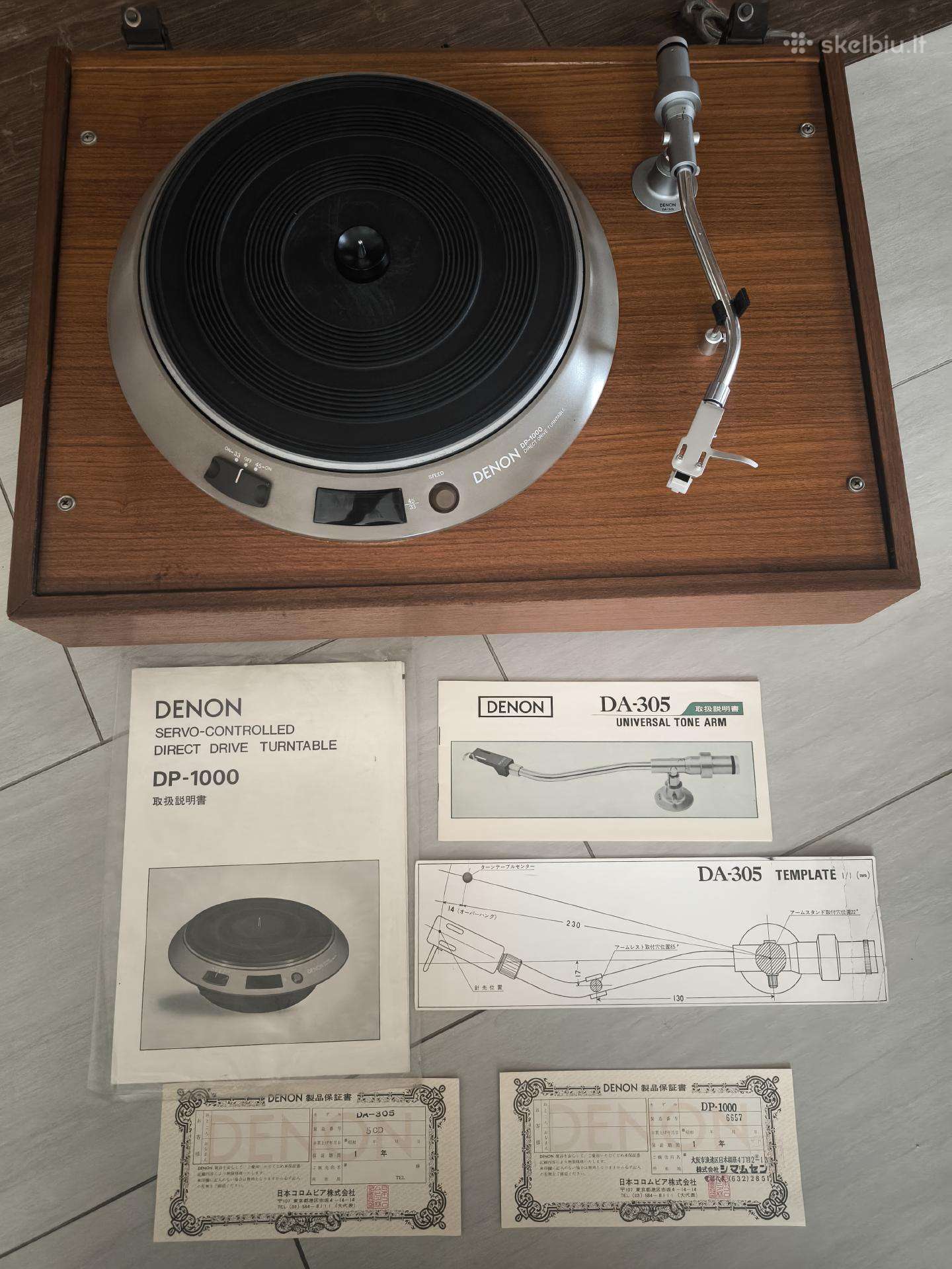 Denon Dp-1000, Da-305