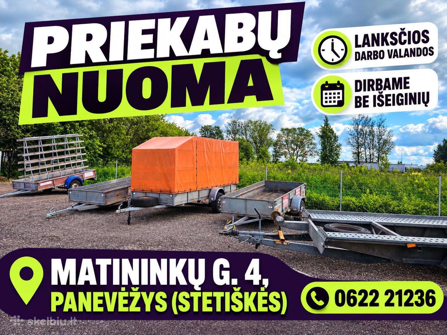 Priekabų nuoma