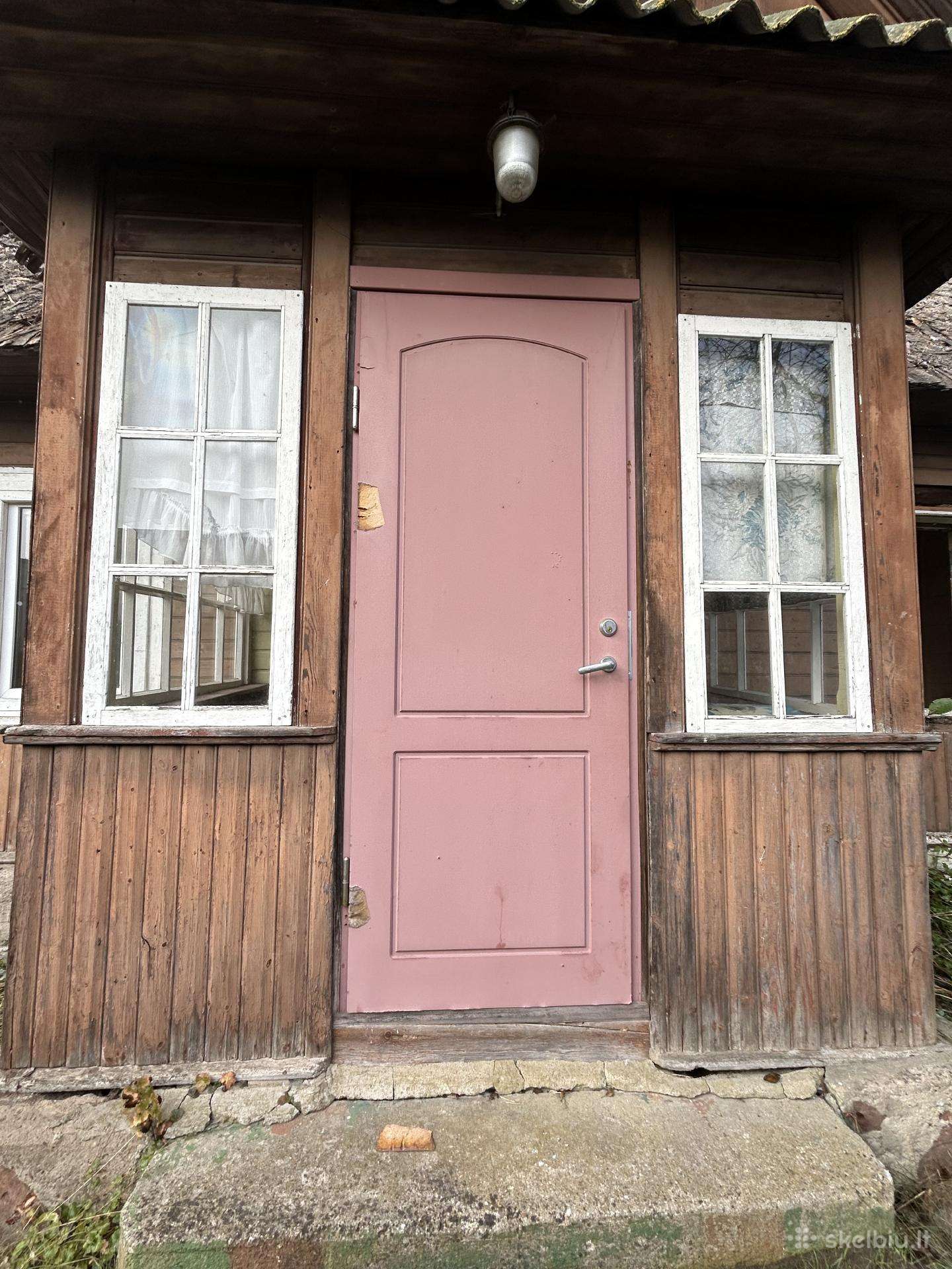 Lauko durys. Issimontavimui