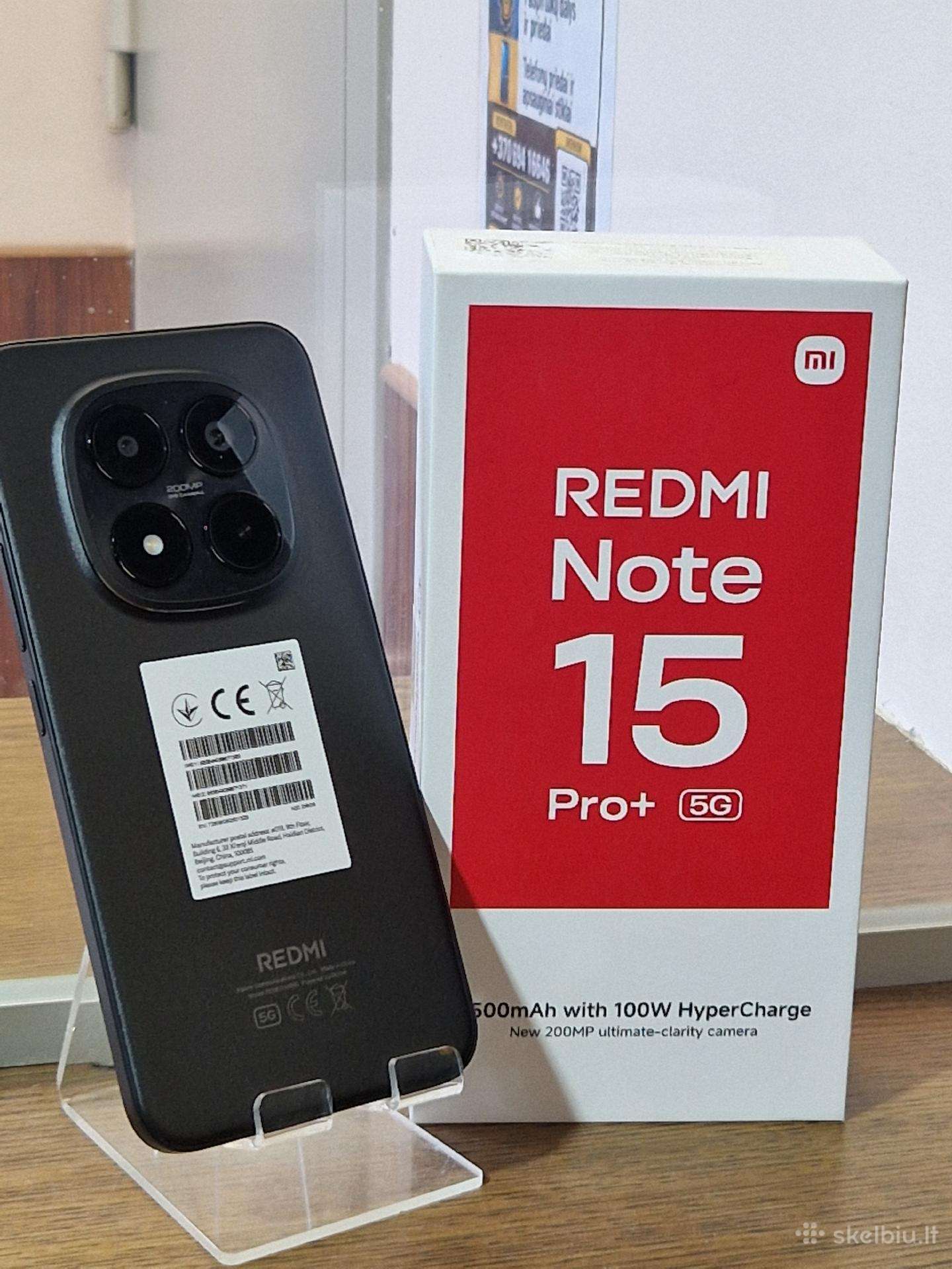 Telefonas Redmi Note 15 Pro Plus 256gb