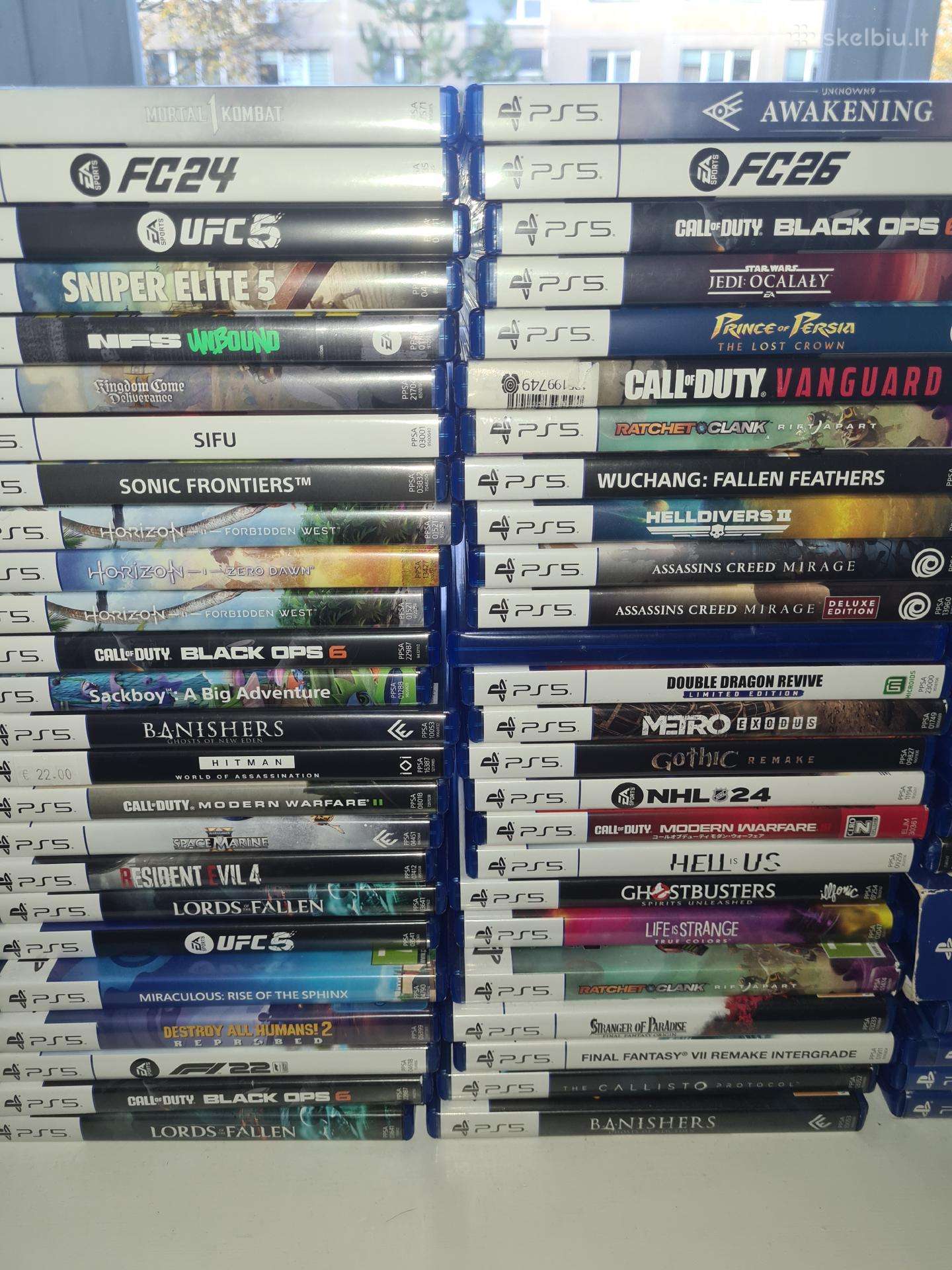 Playstation 4 ir Playstation 5 žaidimai2026.10.17