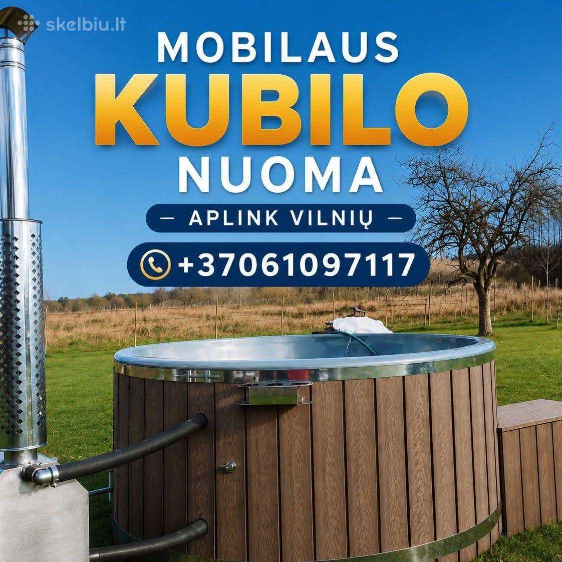 Mobilaus kubilo nuoma