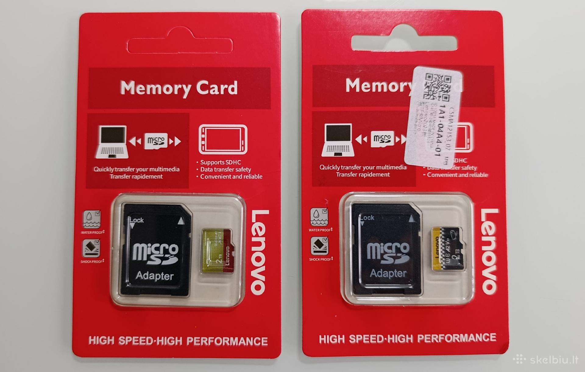 Micro sd kortele 2tb