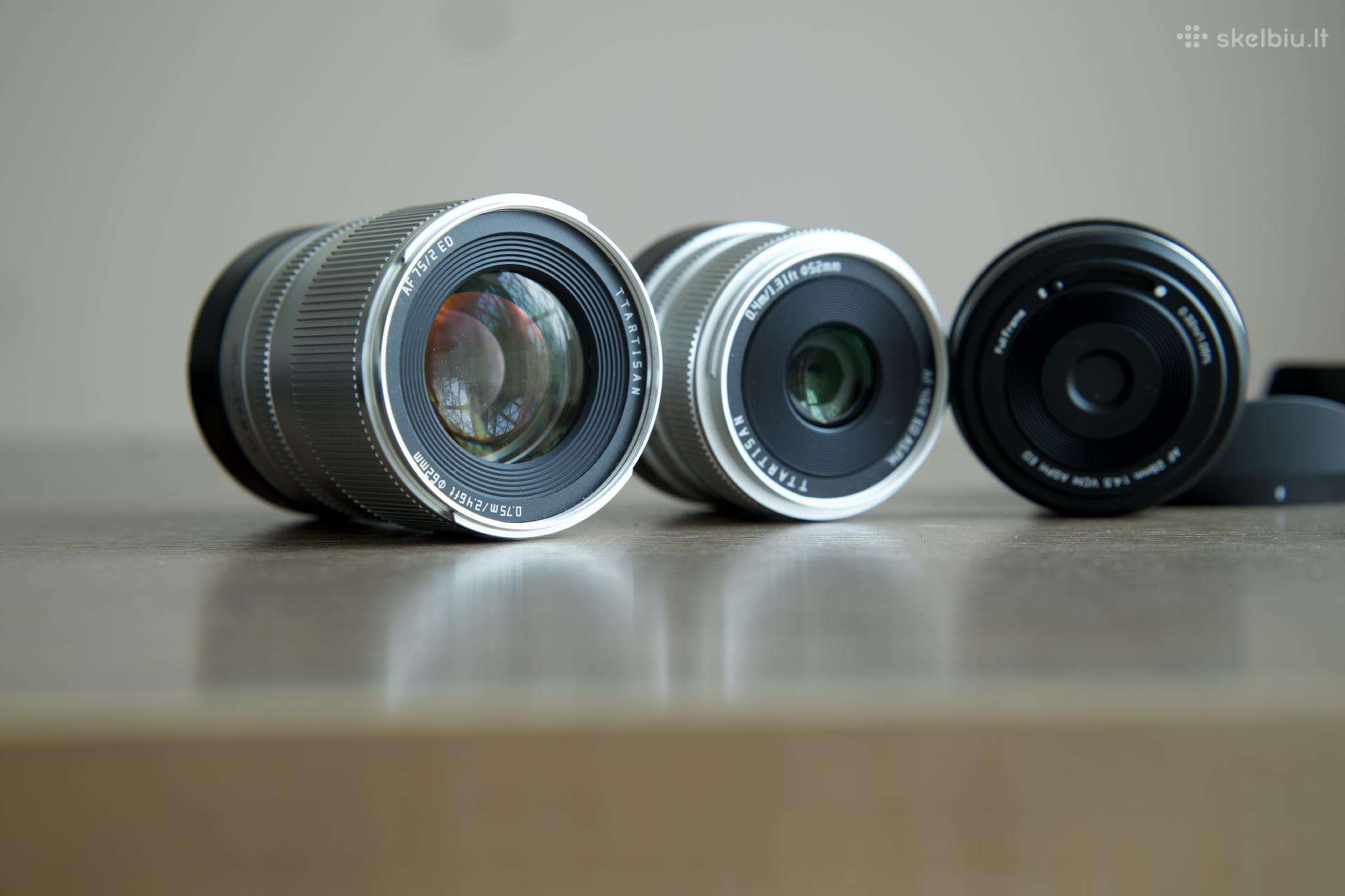Ttartisan Af 40 mm F2 L Viltrox Af 28mm F4.5 L