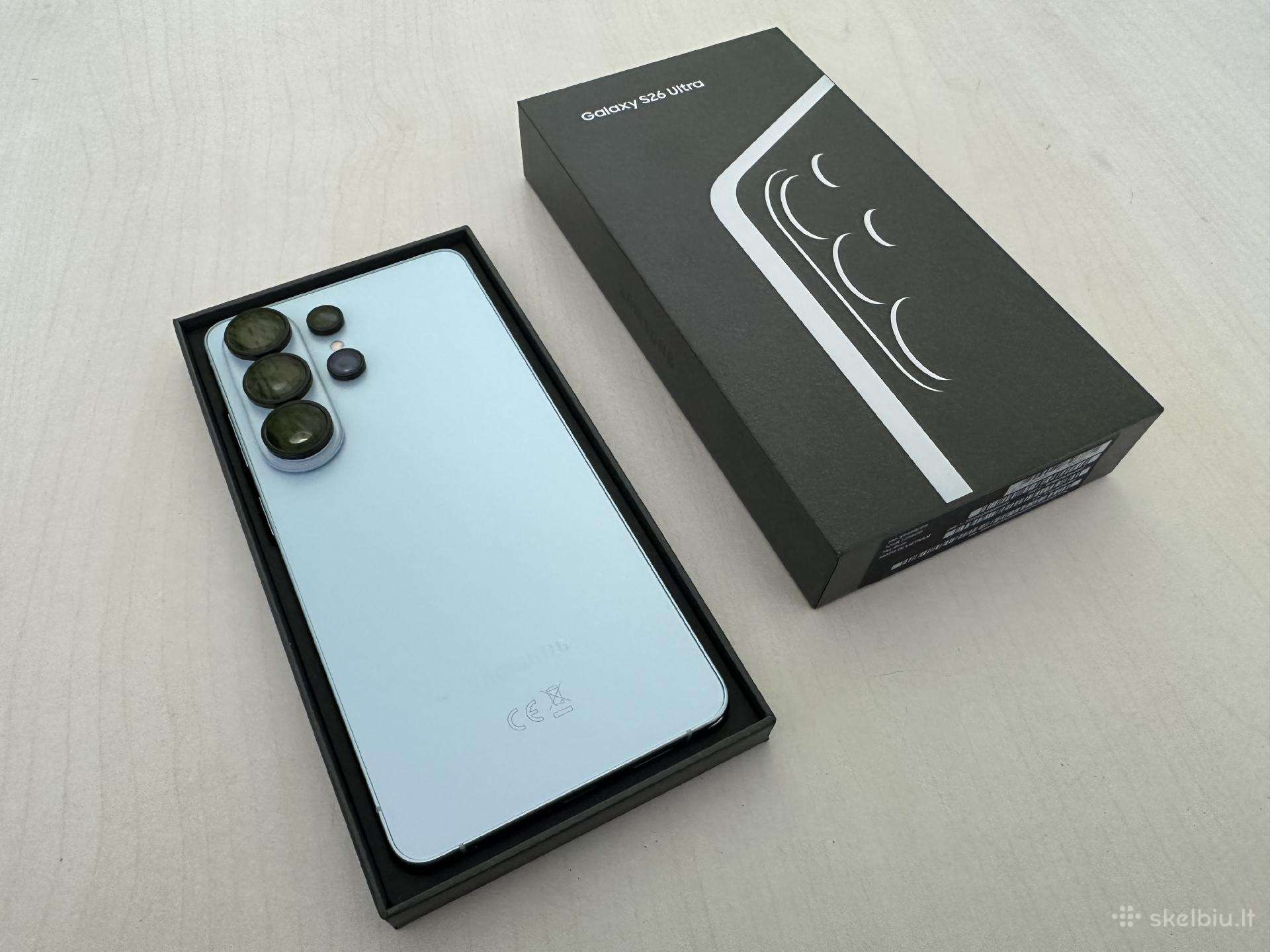 Samsung Galaxy 26 ultra 256 GB kaip naujas.!