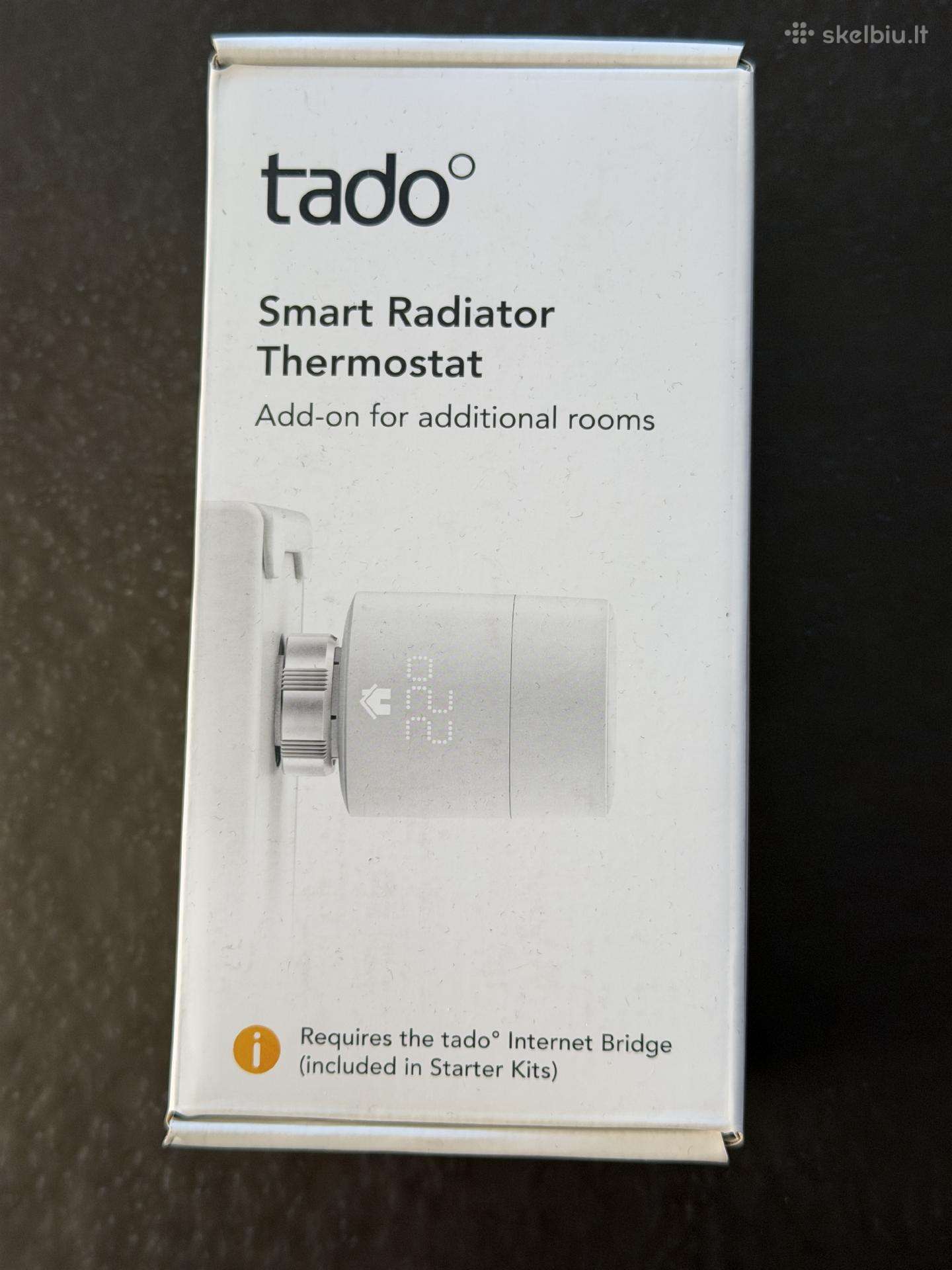 Tado V3+ Smart radiatoriaus termostatas – 7 vnt.