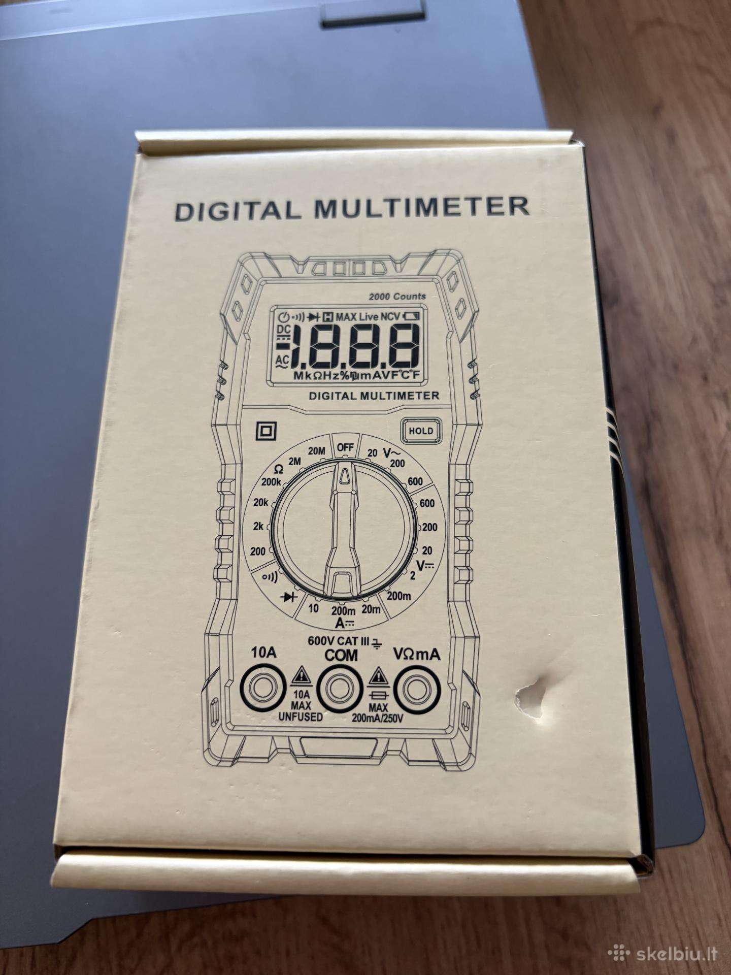 Multimetras Habotest Ht108l