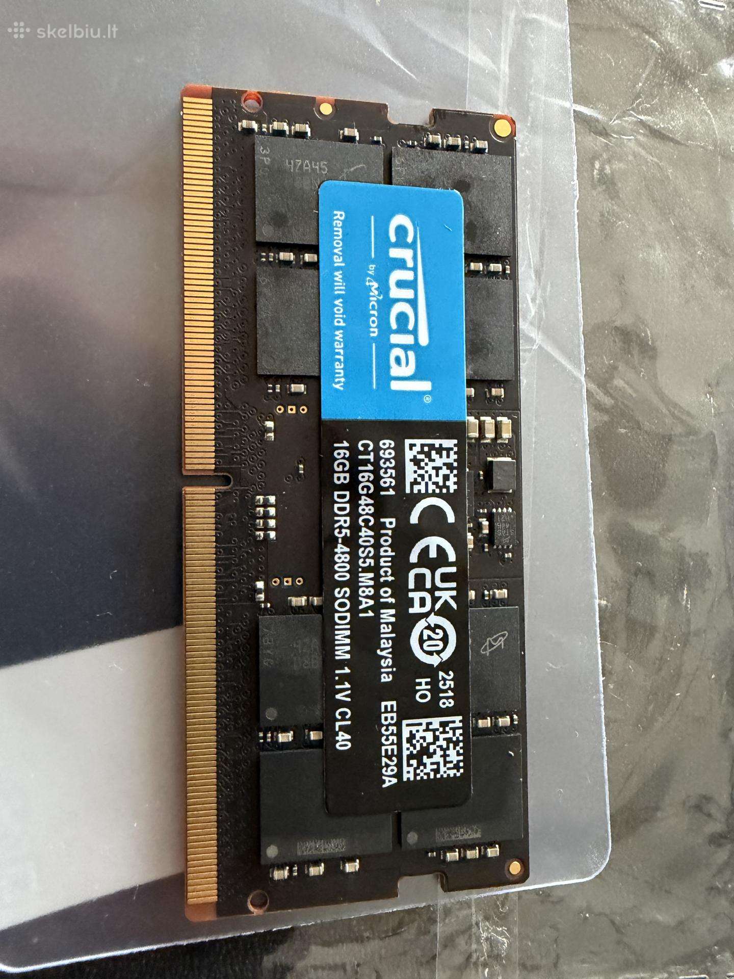 Crucial Ddr 5 16gb sodimm