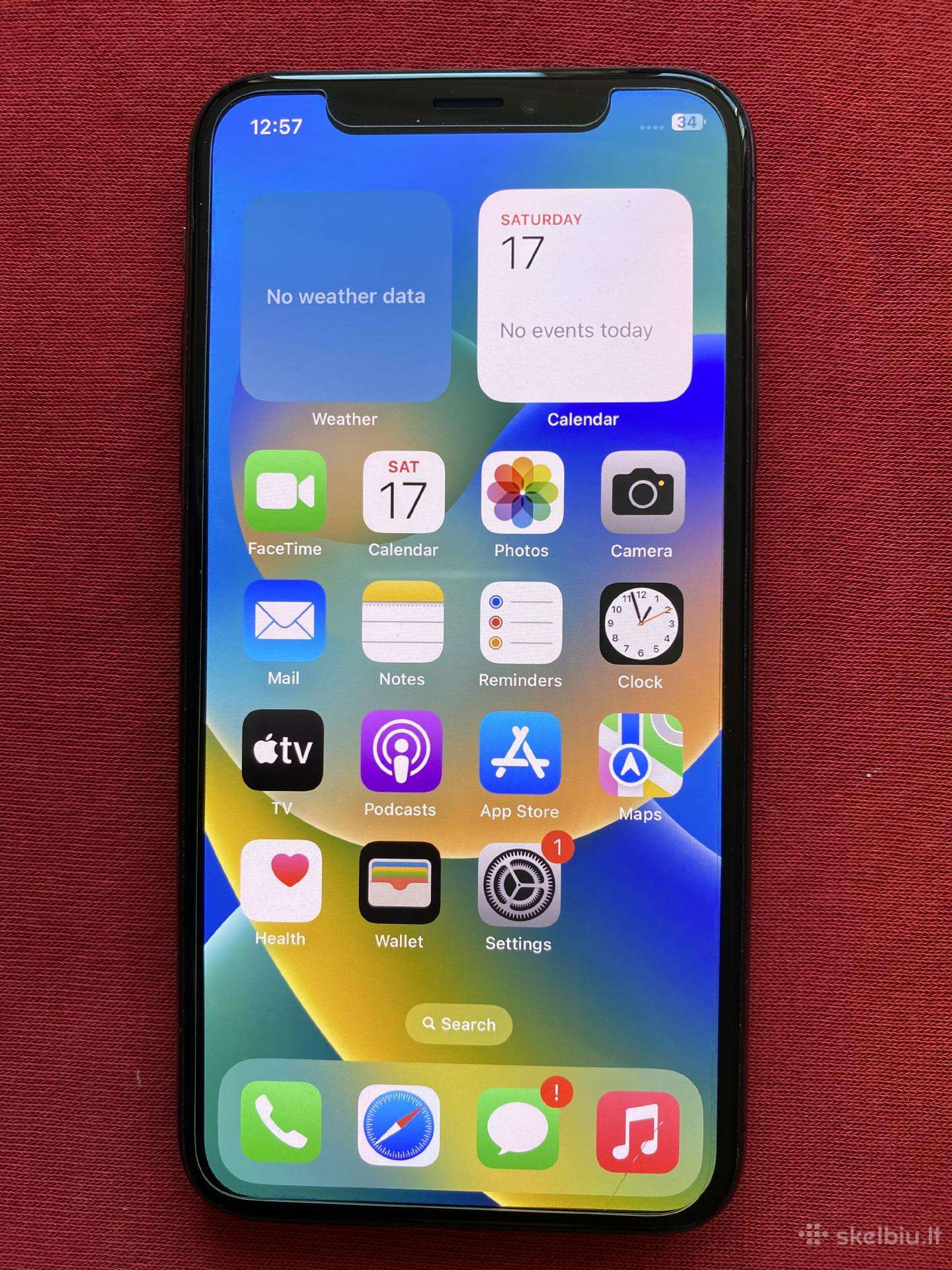 iPhone X.64gb.baterry 100%