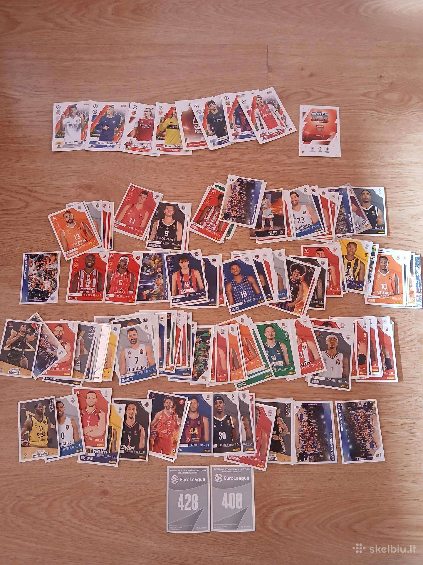 Euroleague sezono 2025-26 lipdukai