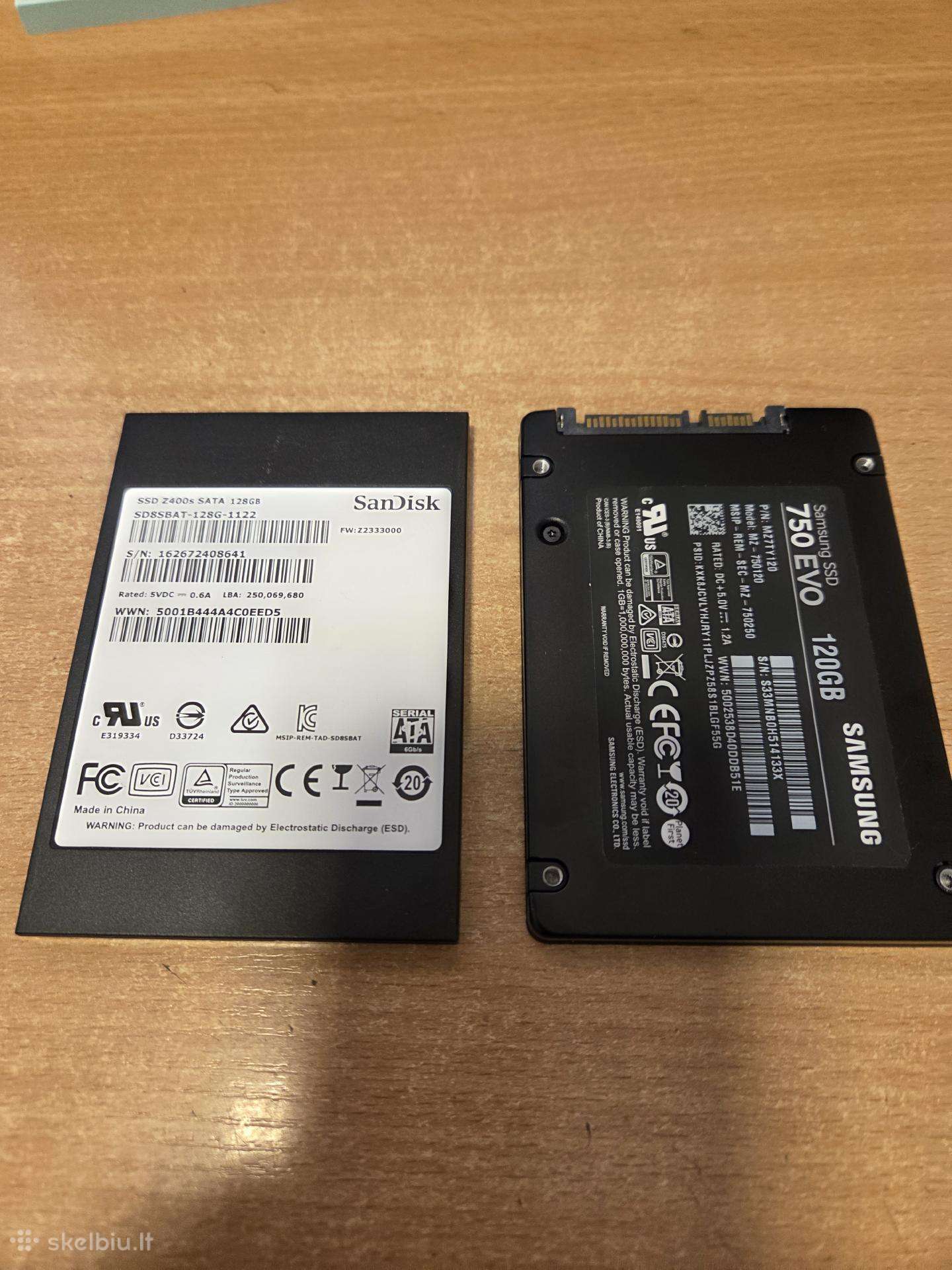 Parduodu SSD diskus 128