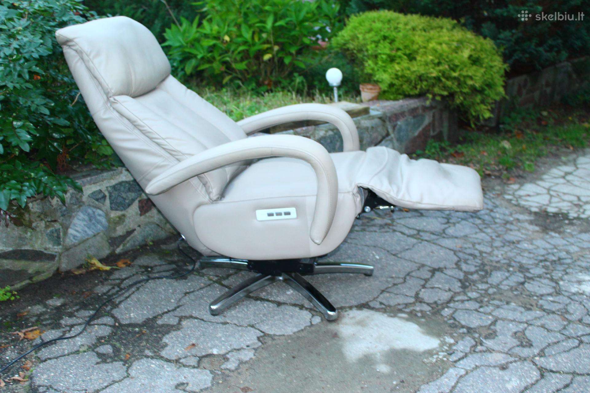 //Poilsio Relax Odinis Elektro Fotelis-kreslas//