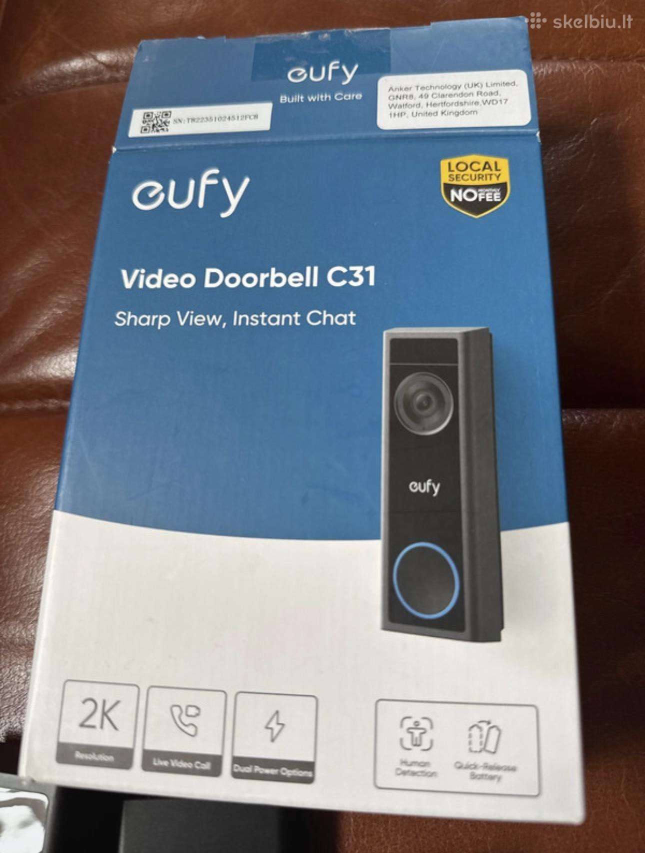Eufy C31 durų skambutis