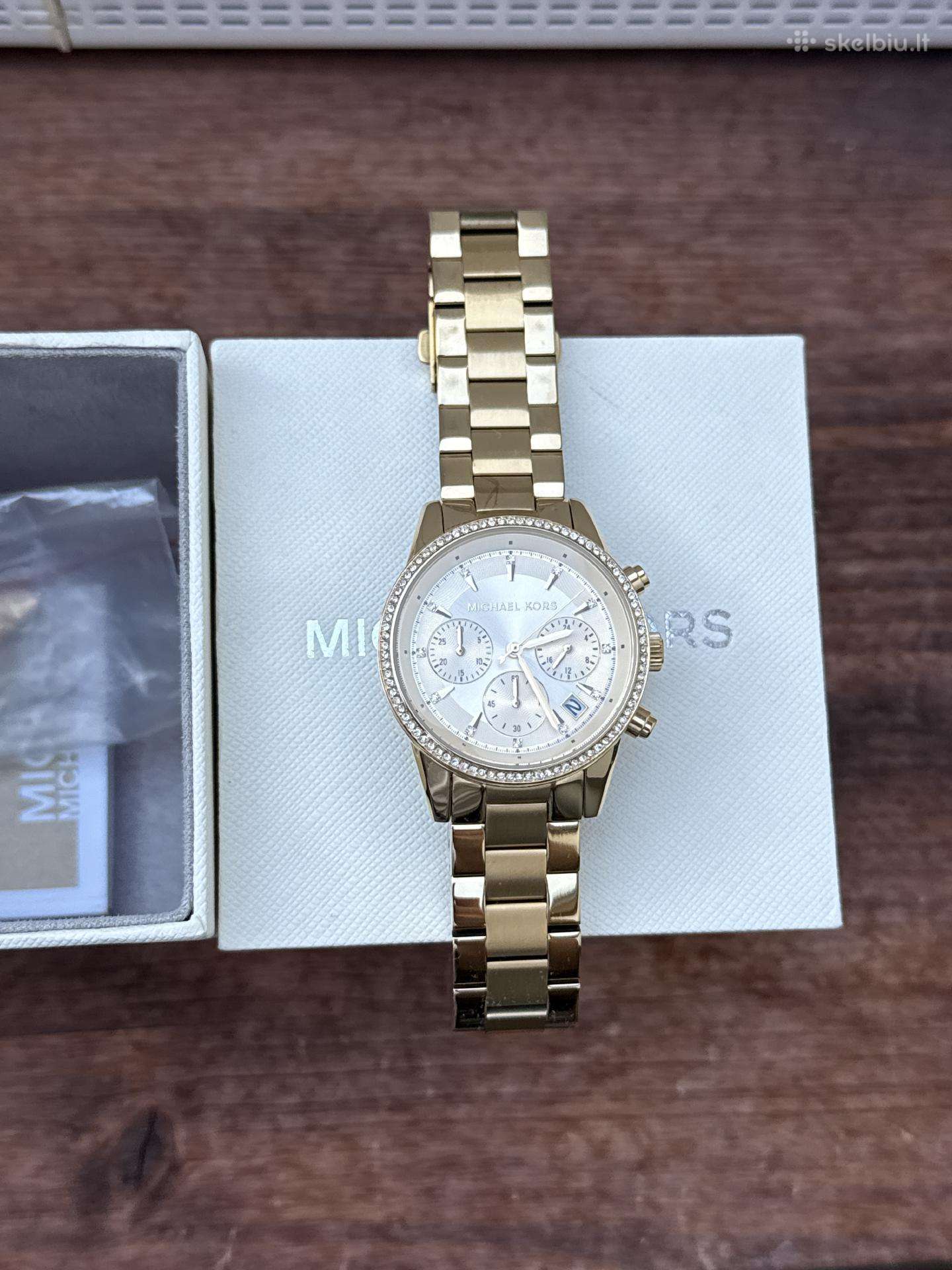 Michael Kors Bryant chronographs laikrodis Gold