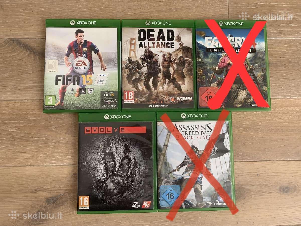 Xbox one zaidimai