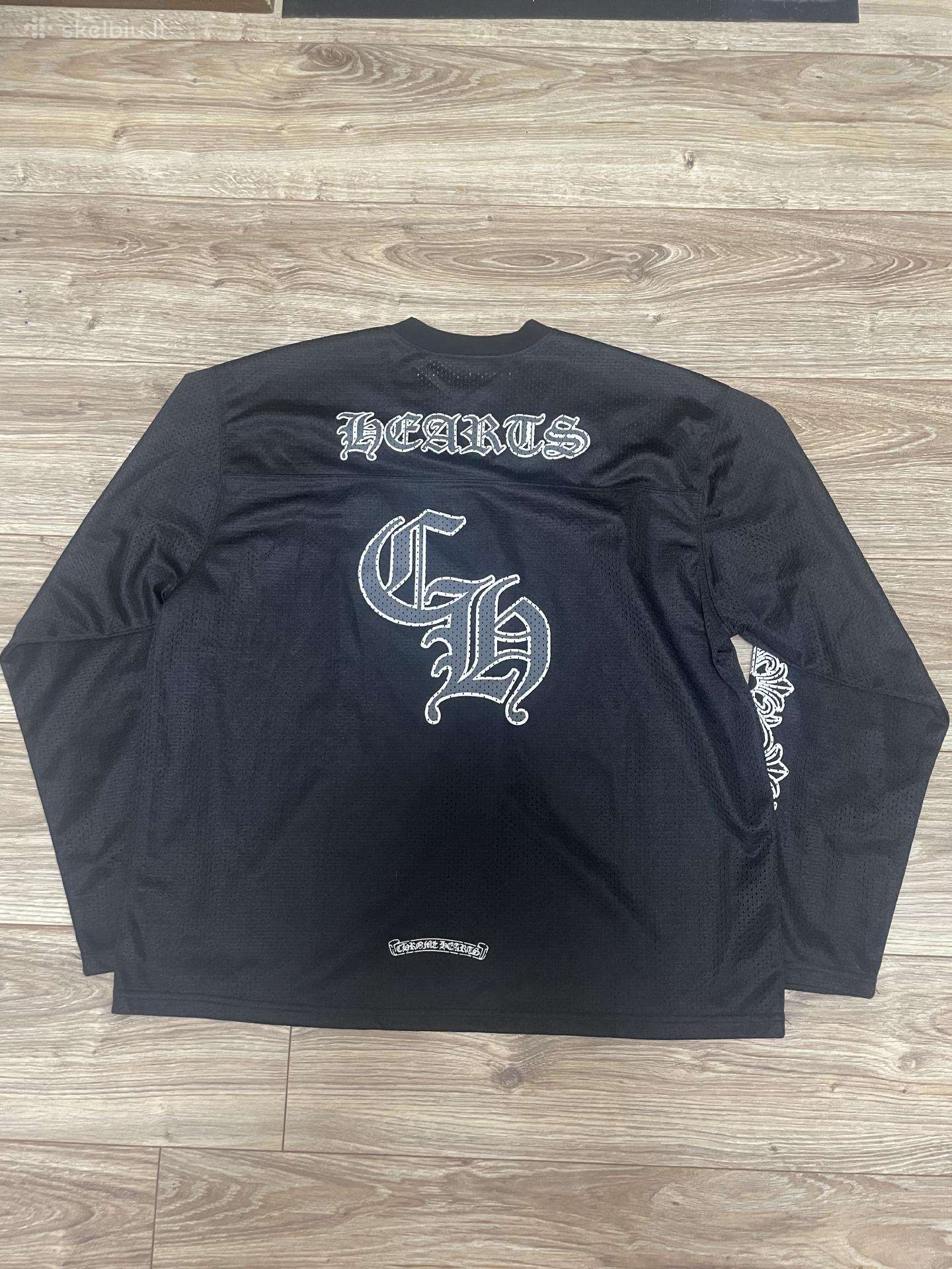 Chrome Hearts marškinėliai ilgomis rankovėmis.
