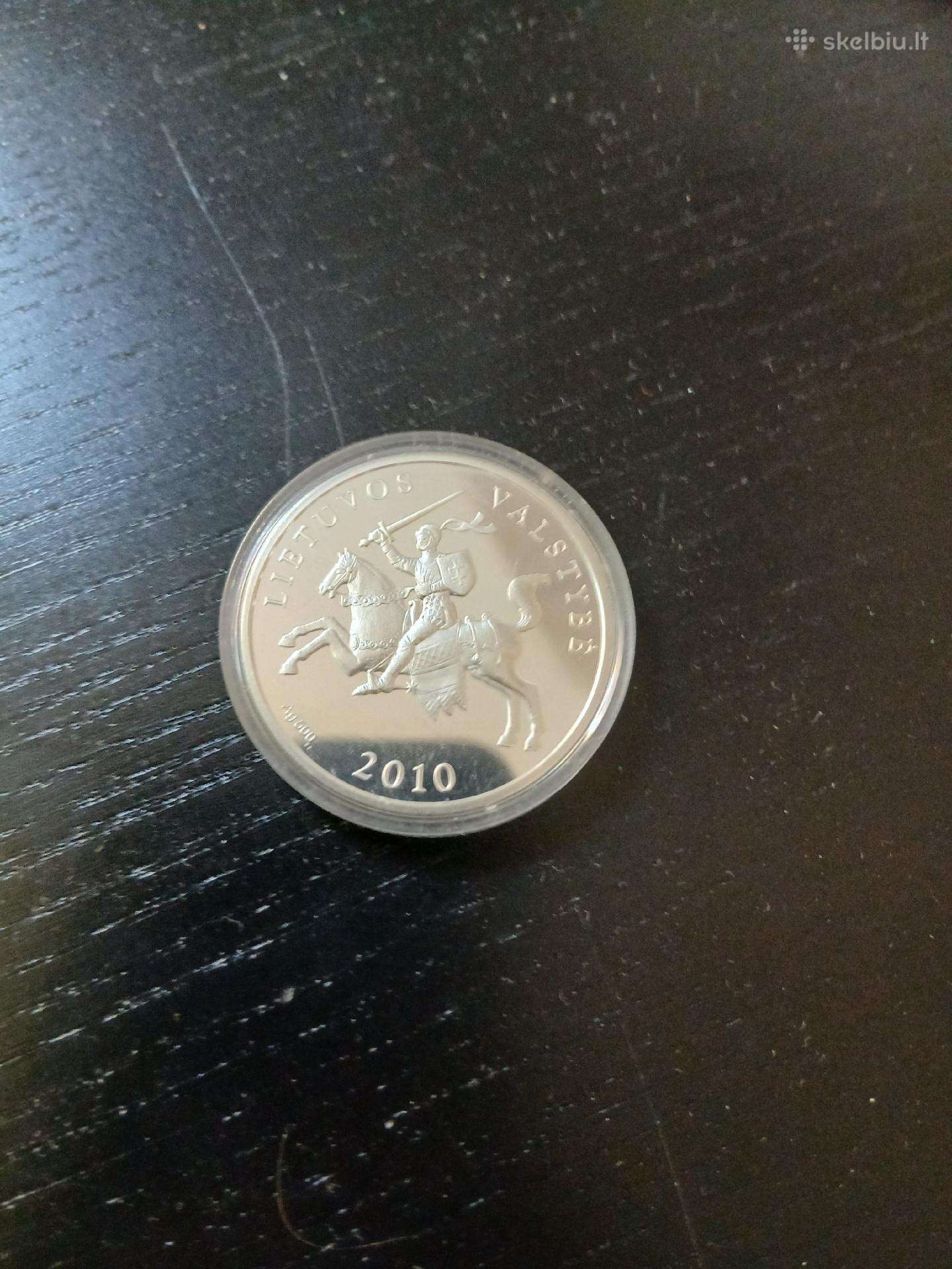 Sidabrinė žalgirio mūšio moneta 600 metų