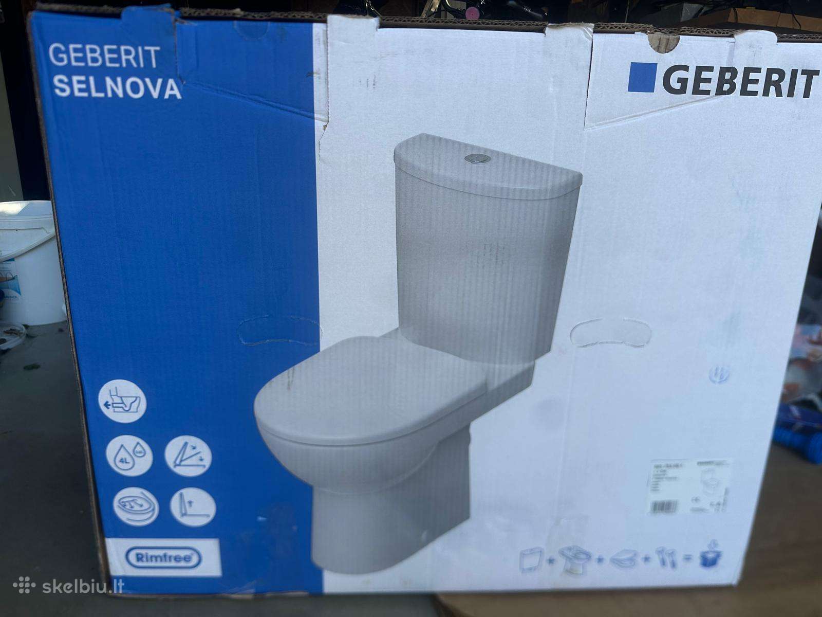 Parduodu Geberit Selmova unitazą naują nenaudotą
