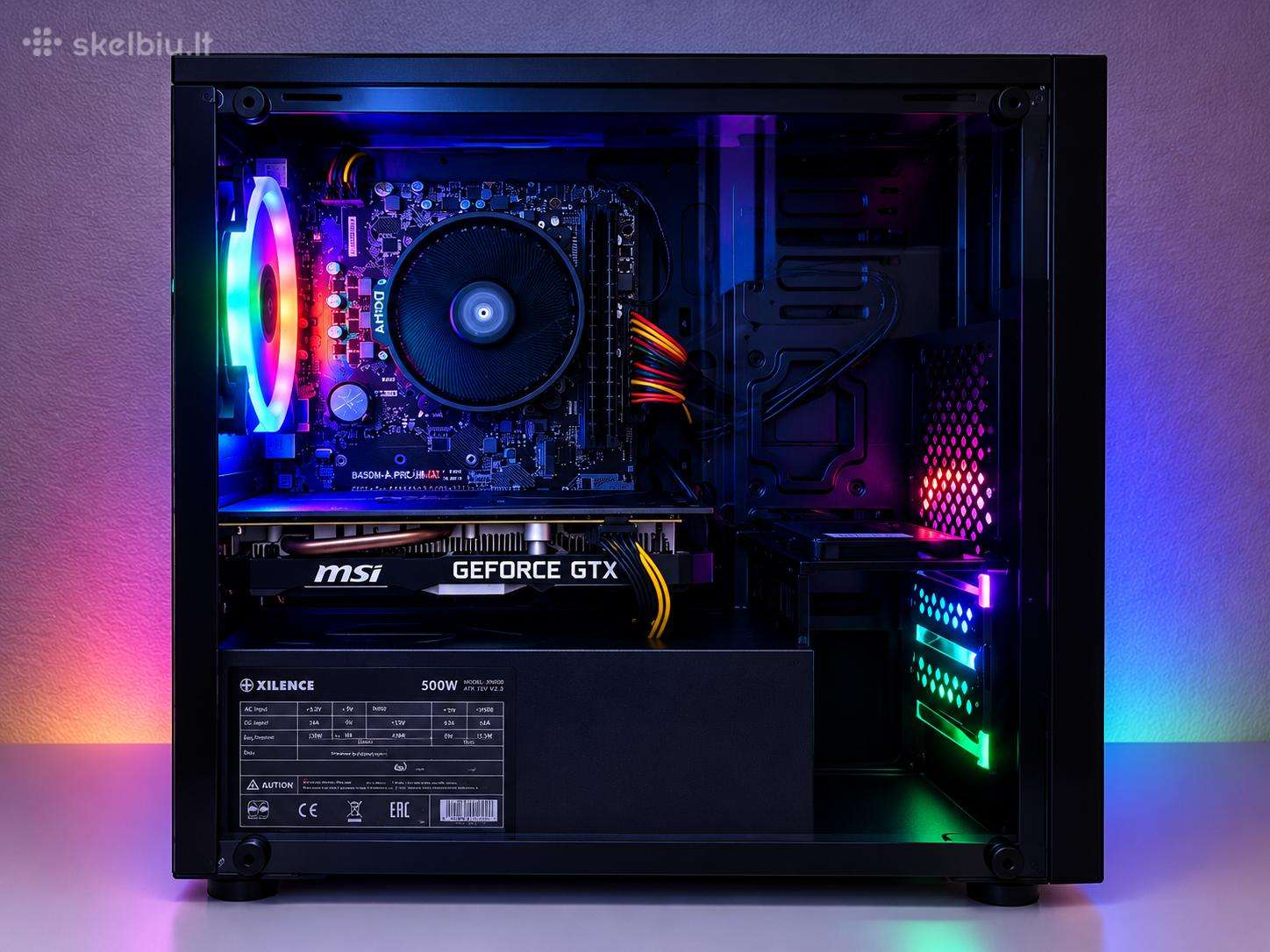 Žaidimų Pc Ryzen 5 5600g / Gtx 1660 / 16gb RAM