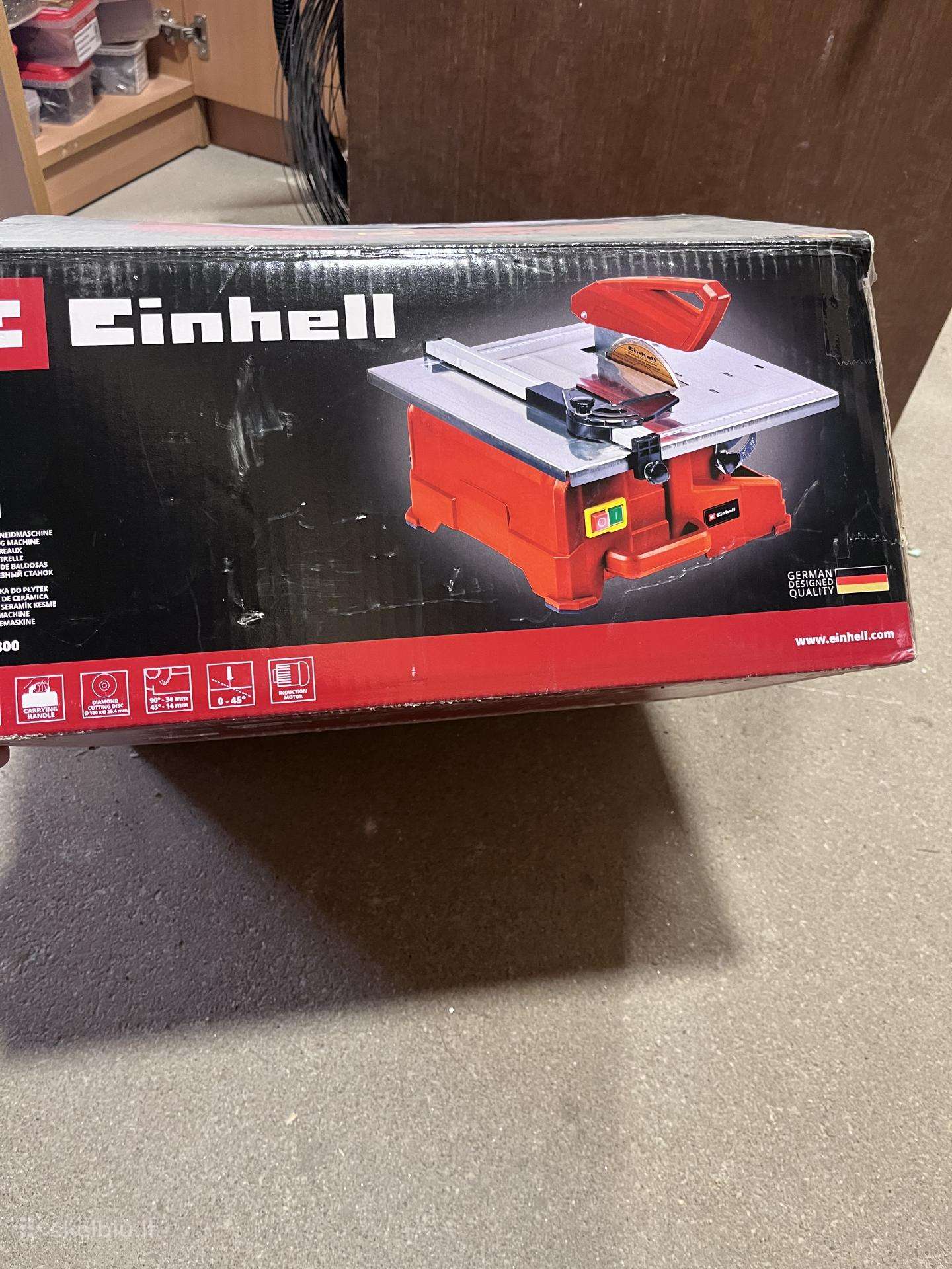 Plytelių pjovimo staklės "Einhell"