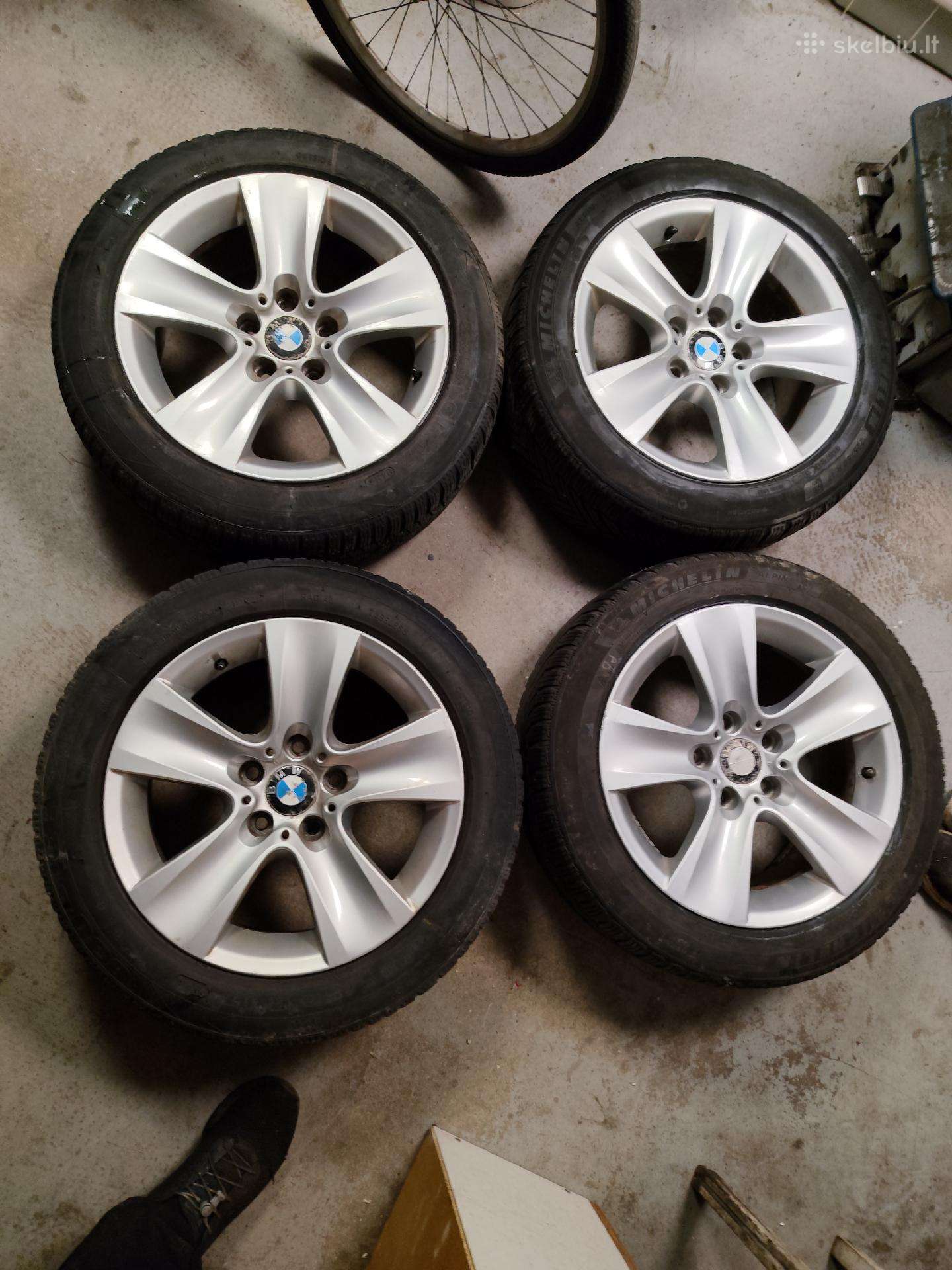 Bmw ratai r17 225 50 padangos likutis 0.5 mm