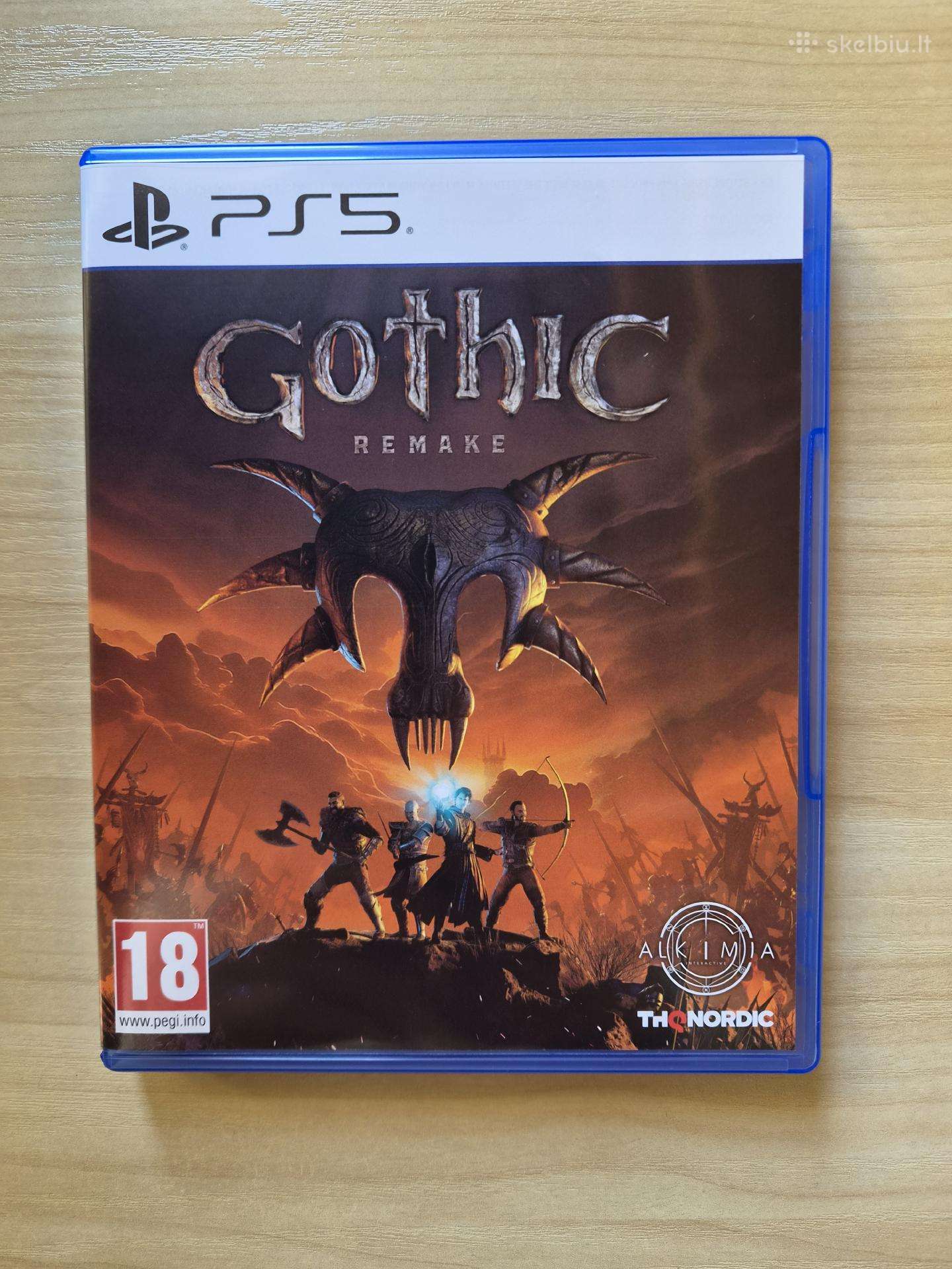 Gothic Remake Playstation 5 zaidimas