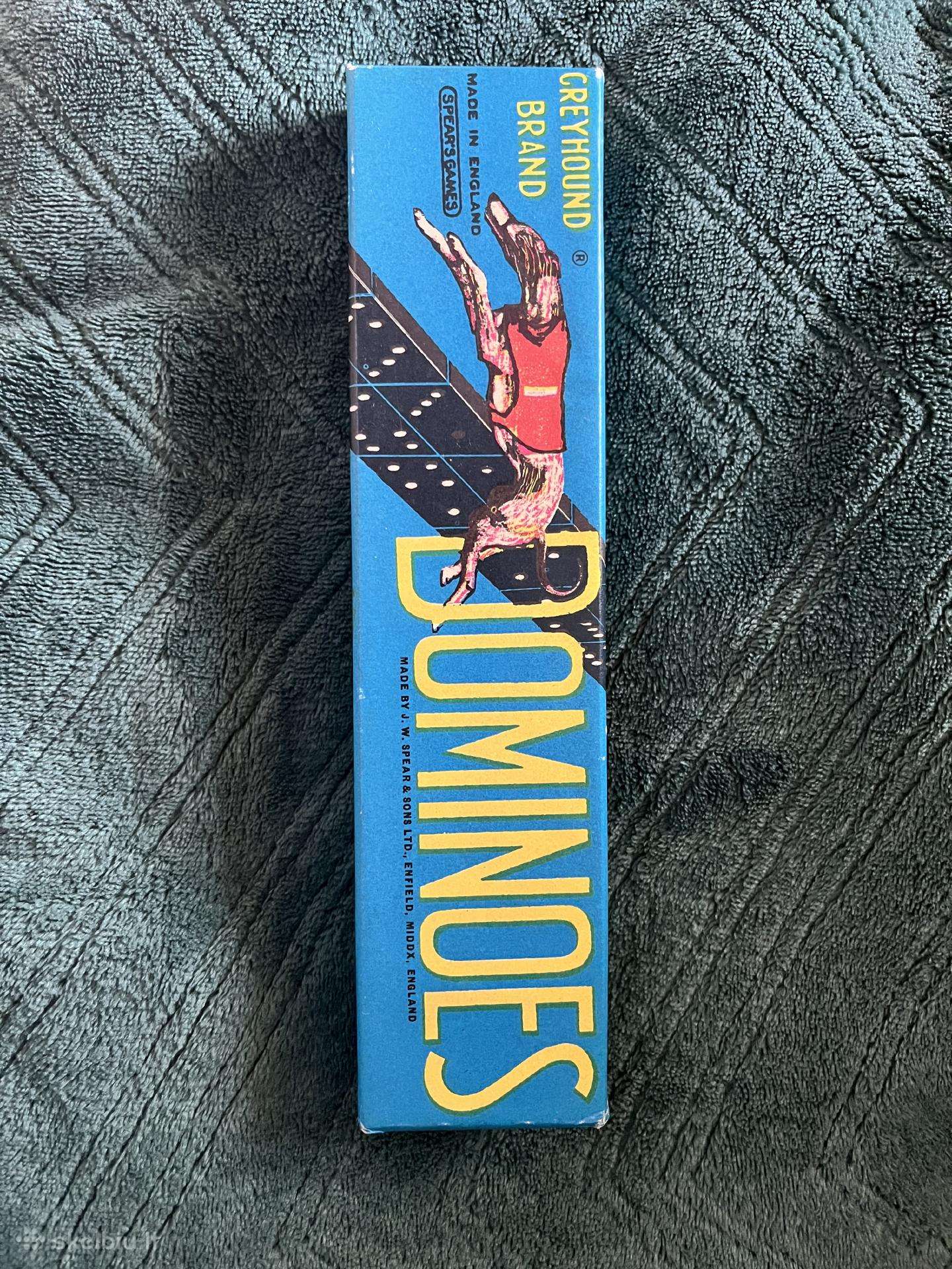 Domino pagaminti Anglijoje 1950-60m