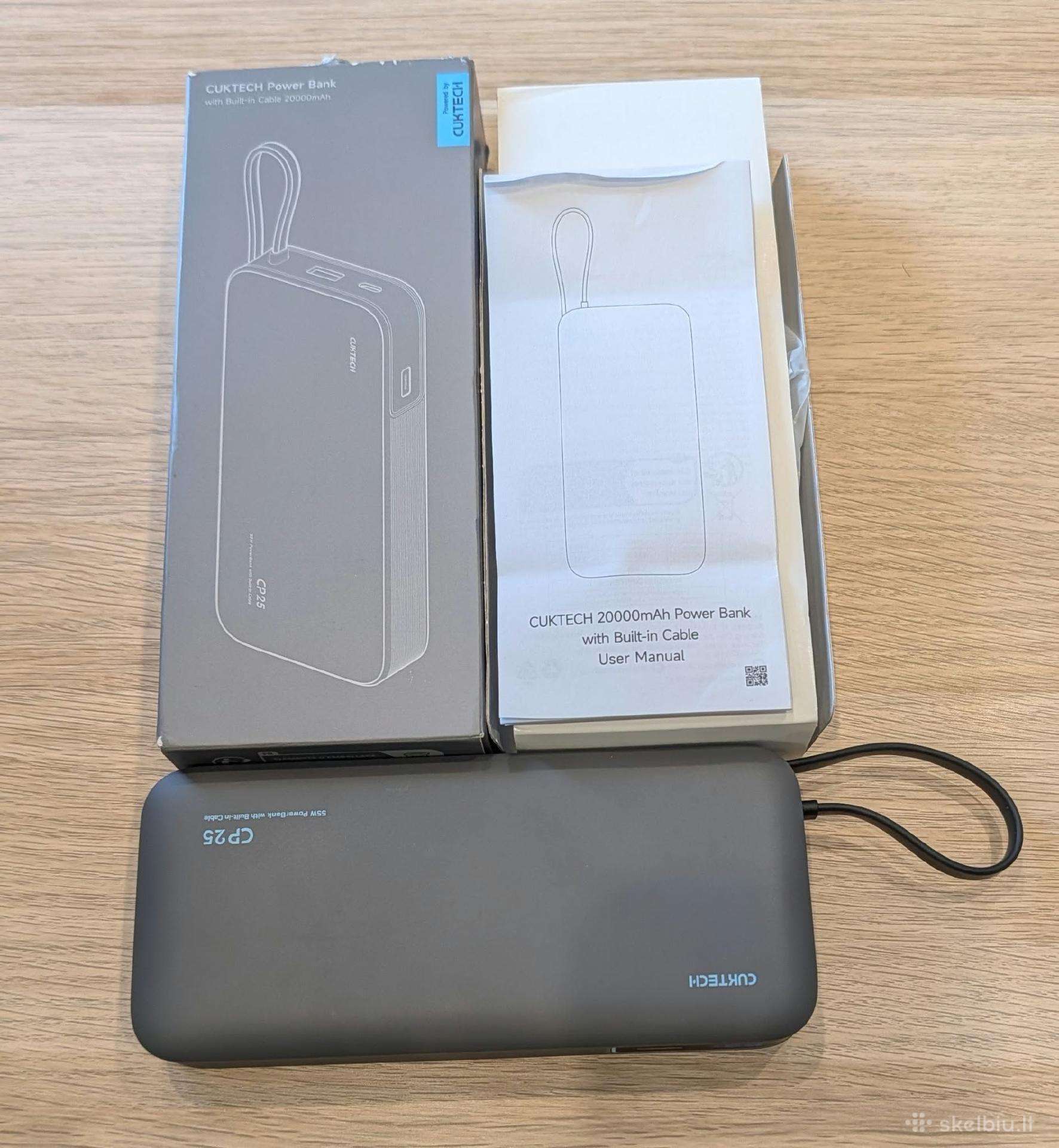 Cuktech Cp25 20000mah 55w Power Bank