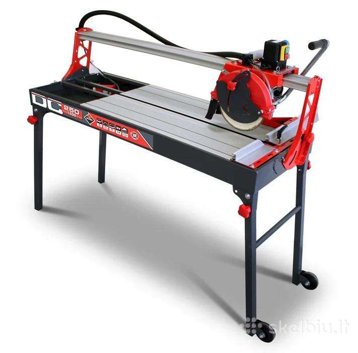 Elektrinės pjovimo staklės Rubi 1200 mm Nuoma