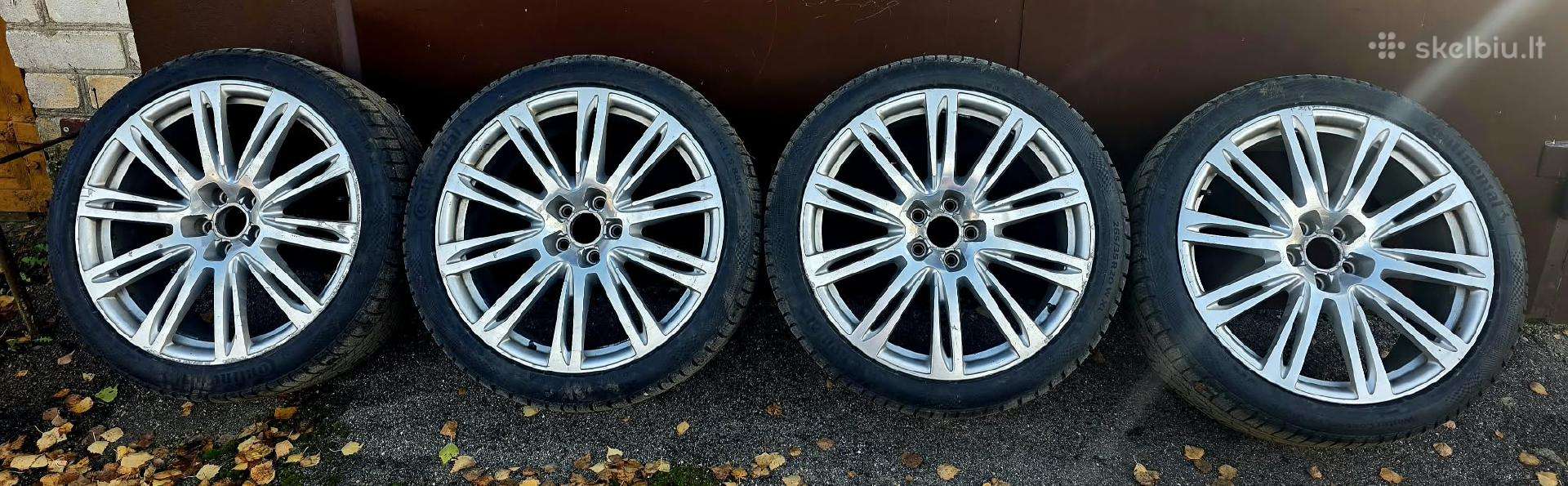 Originalūs Audi R20 ratai su Continental