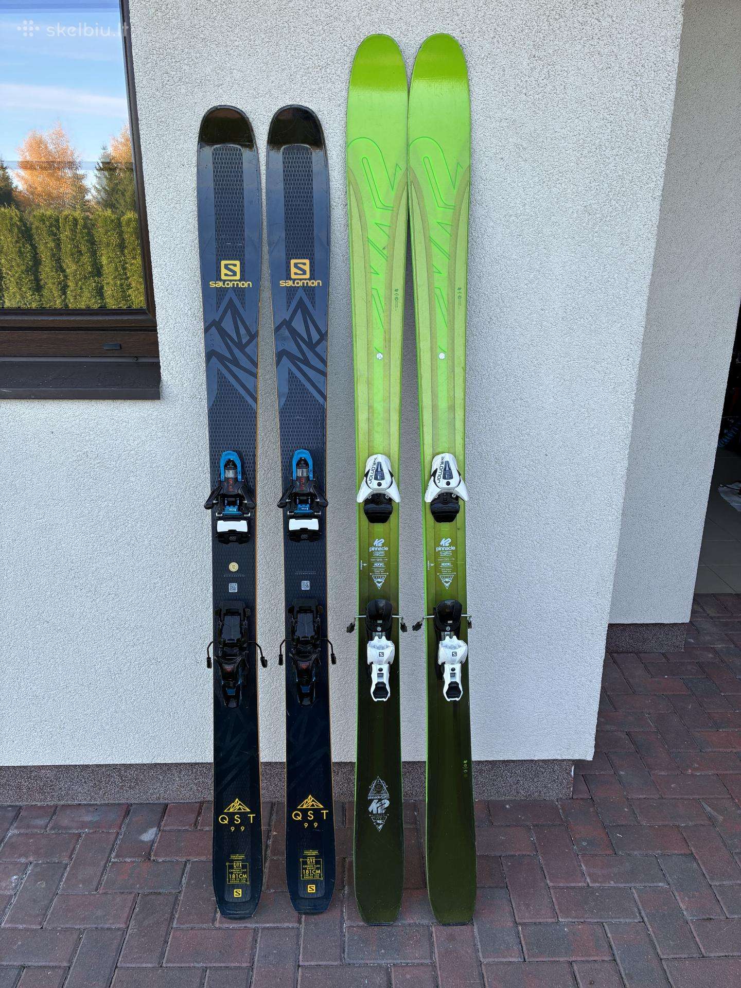 K2 ir Salomon kalnu slides