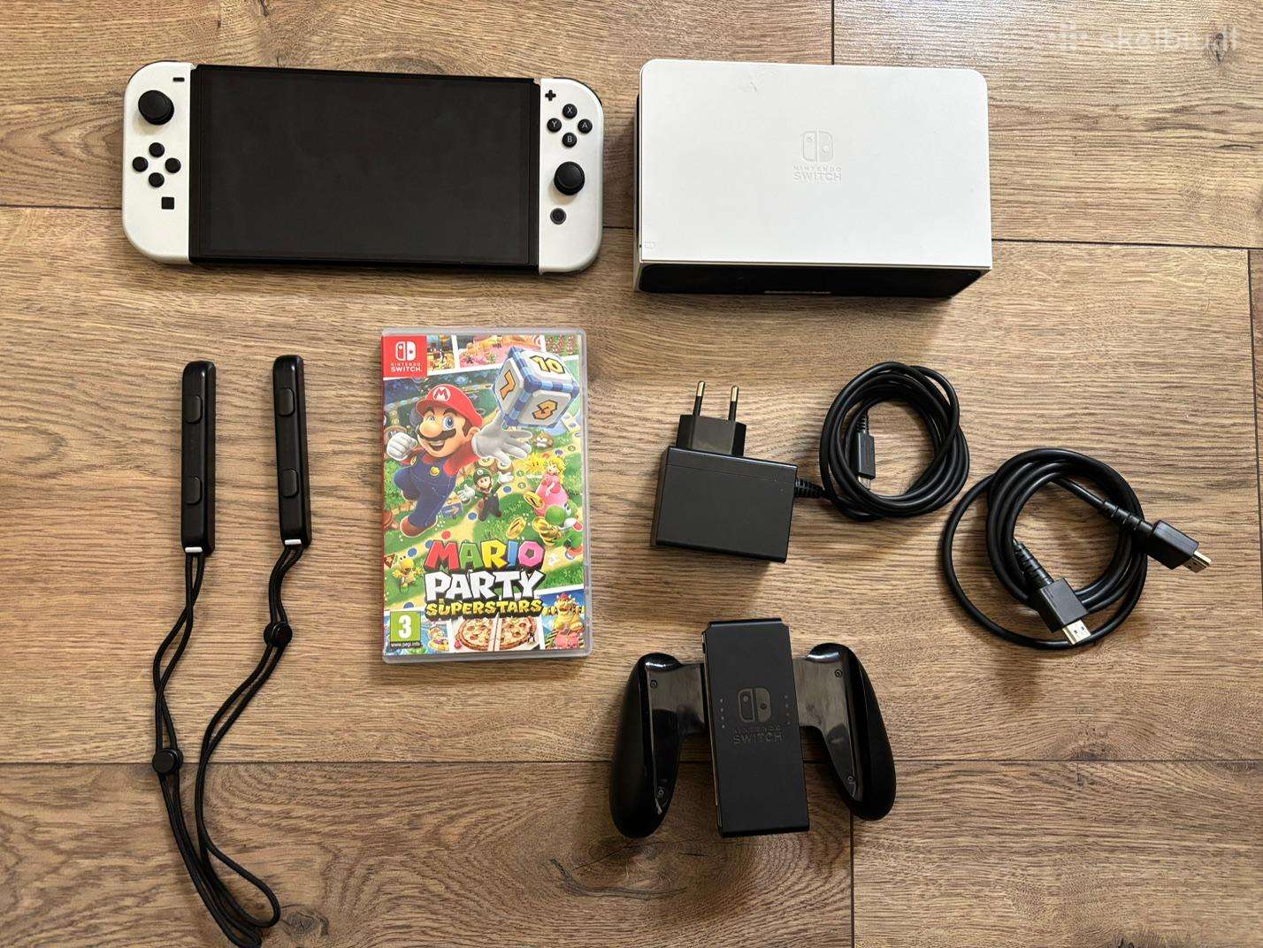 Parduodu Nintendo Switch Oled labai geros būklės
