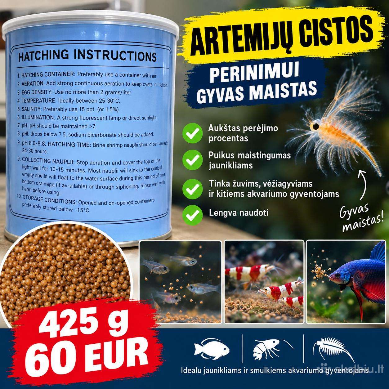 Artemijų Cistos – 425 g / 60 €
