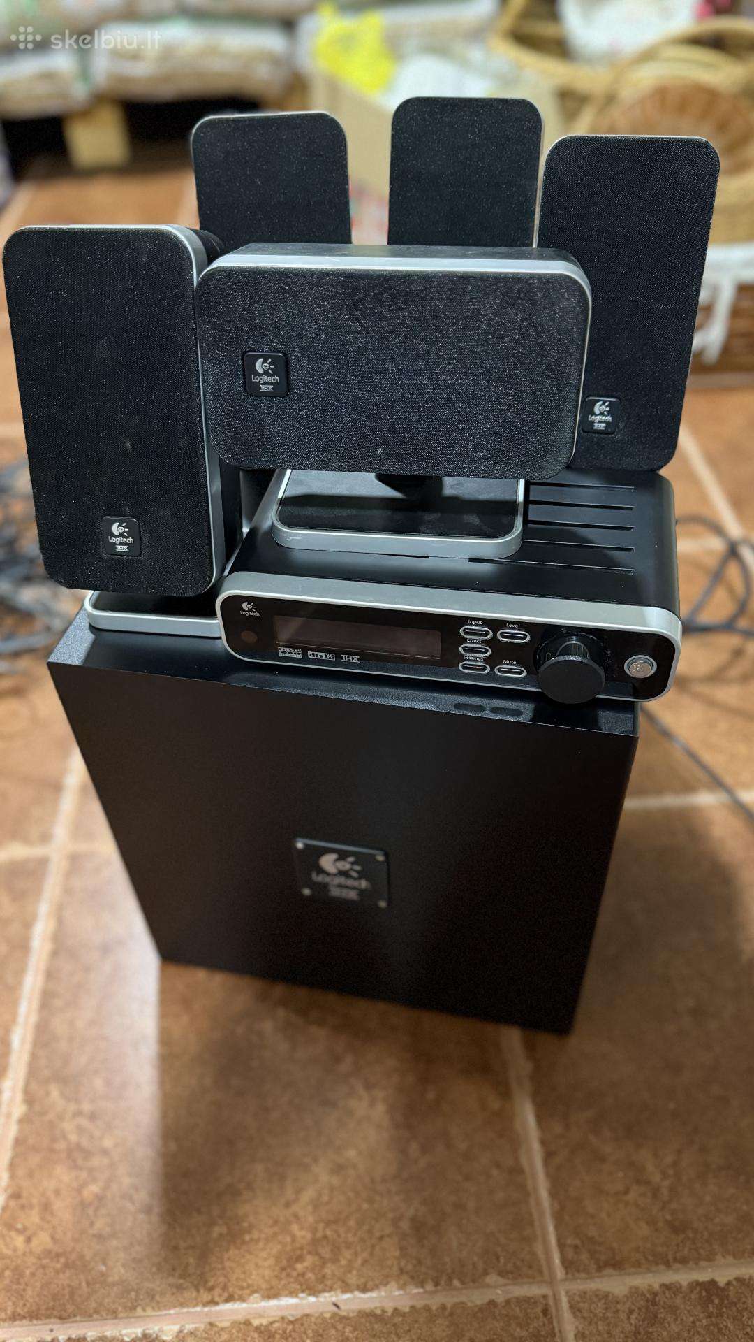 Logitech Z-5400 kolonėlės
