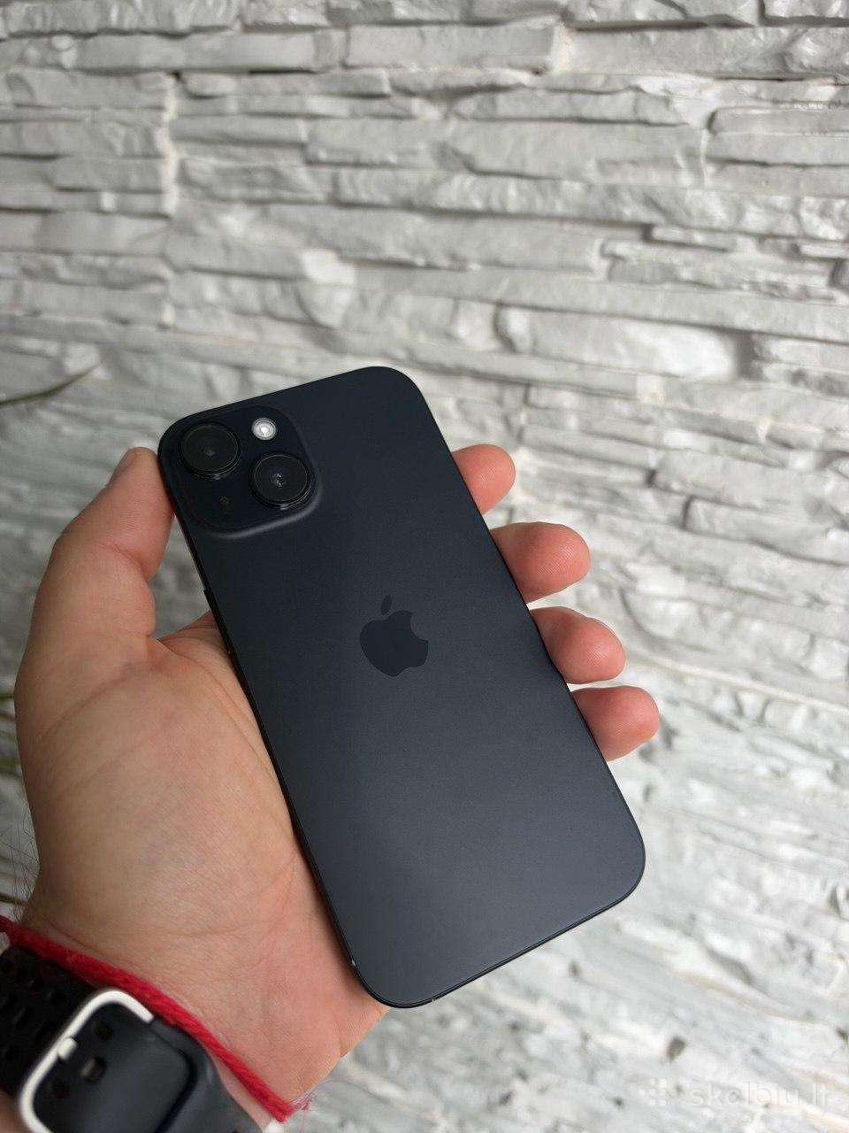 Apple iPhone 15 256gb – puiki būklė, 85% baterija