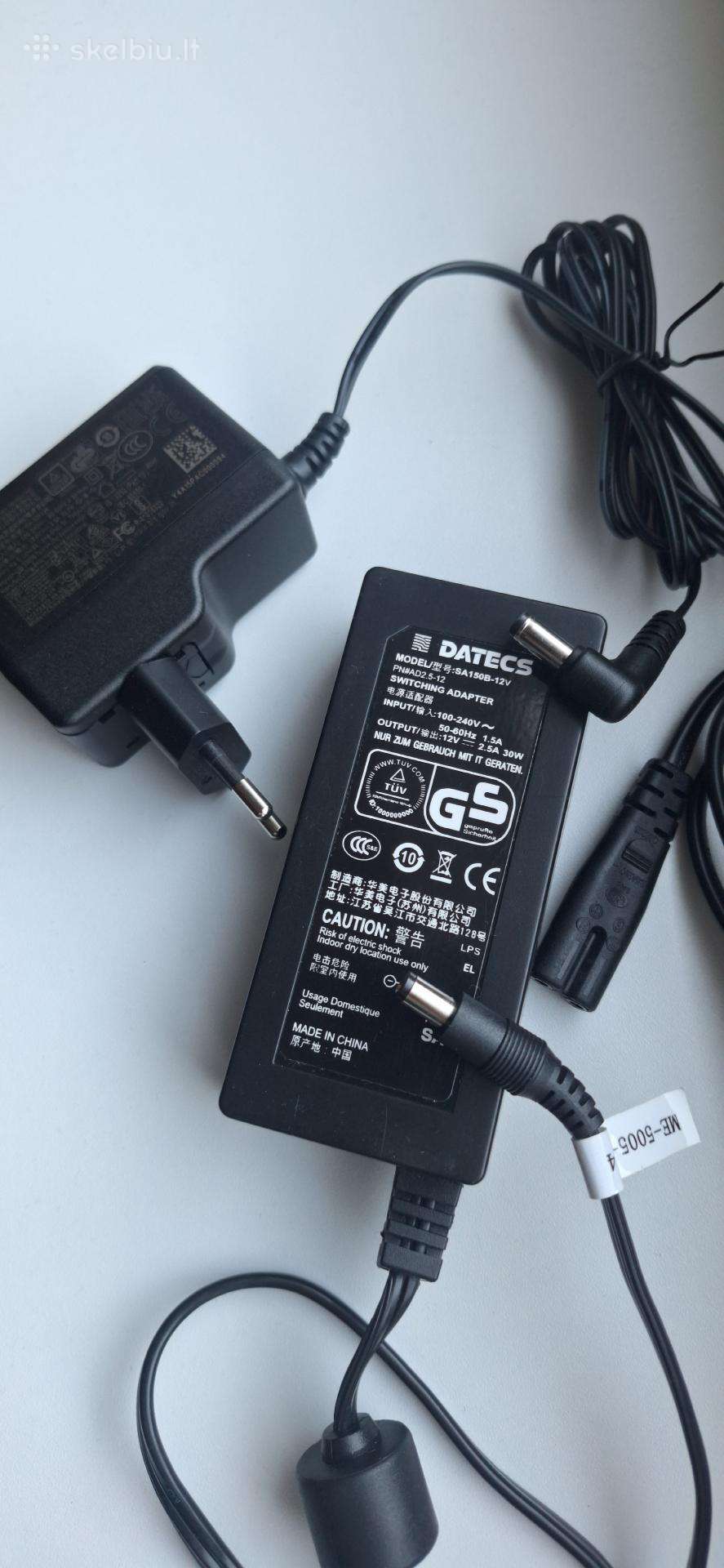 Maitinimo šaltinis , Ac adapter 12v 30w
